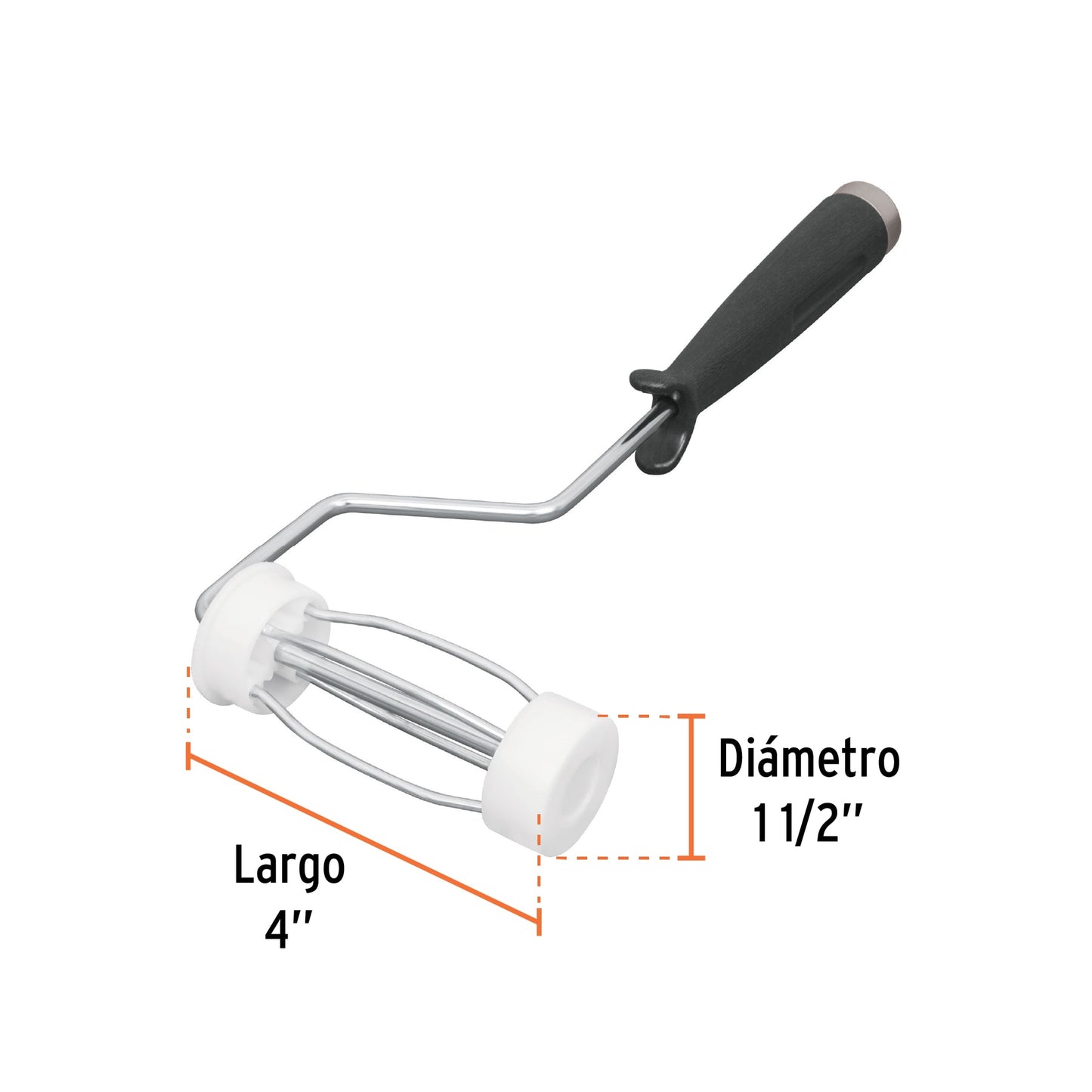 Mini-maneral con jaula, 4" x 38 mm