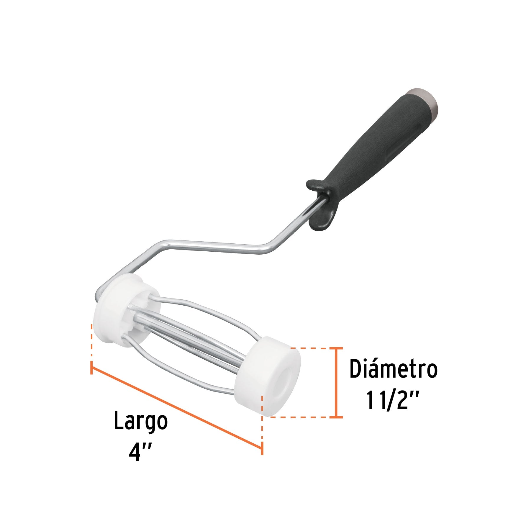 Mini-maneral con jaula, 4" x 38 mm