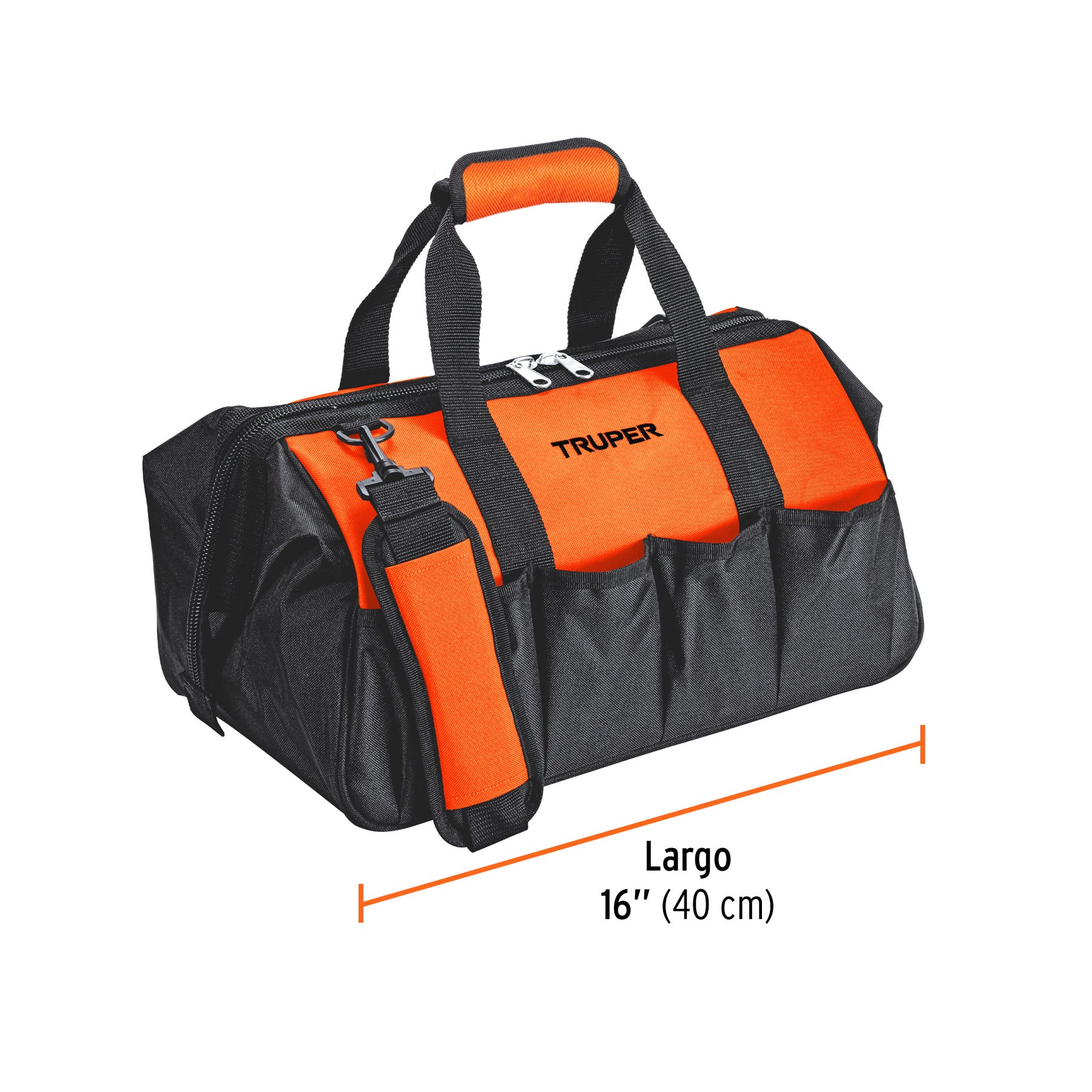 Maleta flexible portaherramienta de 16"