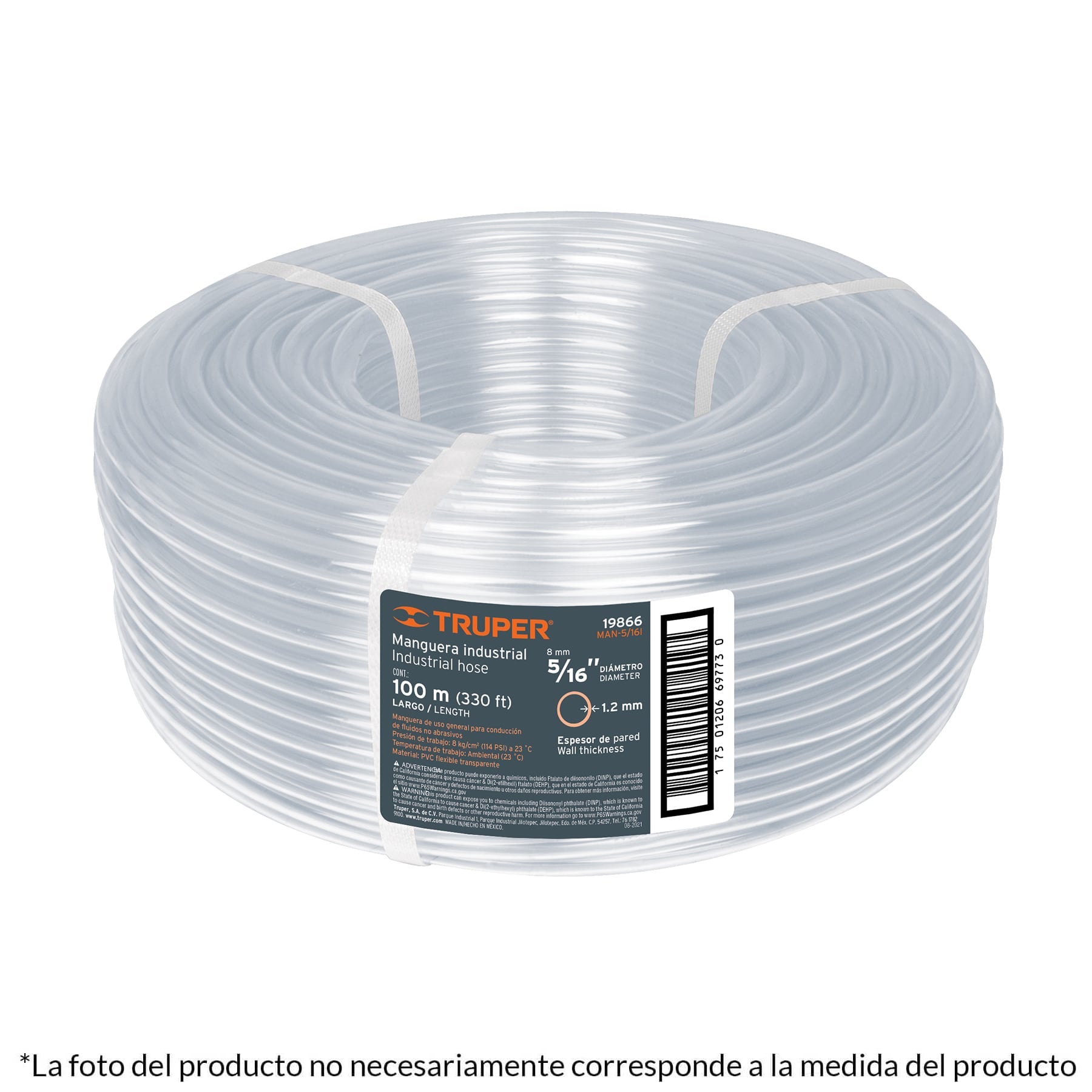 Manguera 3/16", industrial