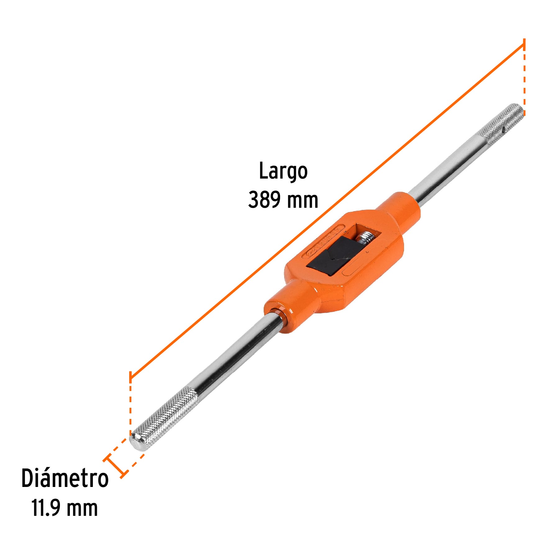 Maneral tipo garrote para machuelo  3/4"