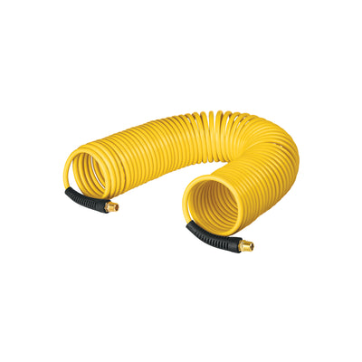 Manguera de 15.2m tipo resorte 1/4' para compresor, Pretul