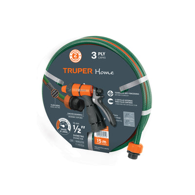 Combo de manguera MAN-15X1/RE y pistola PR-401, 15 m