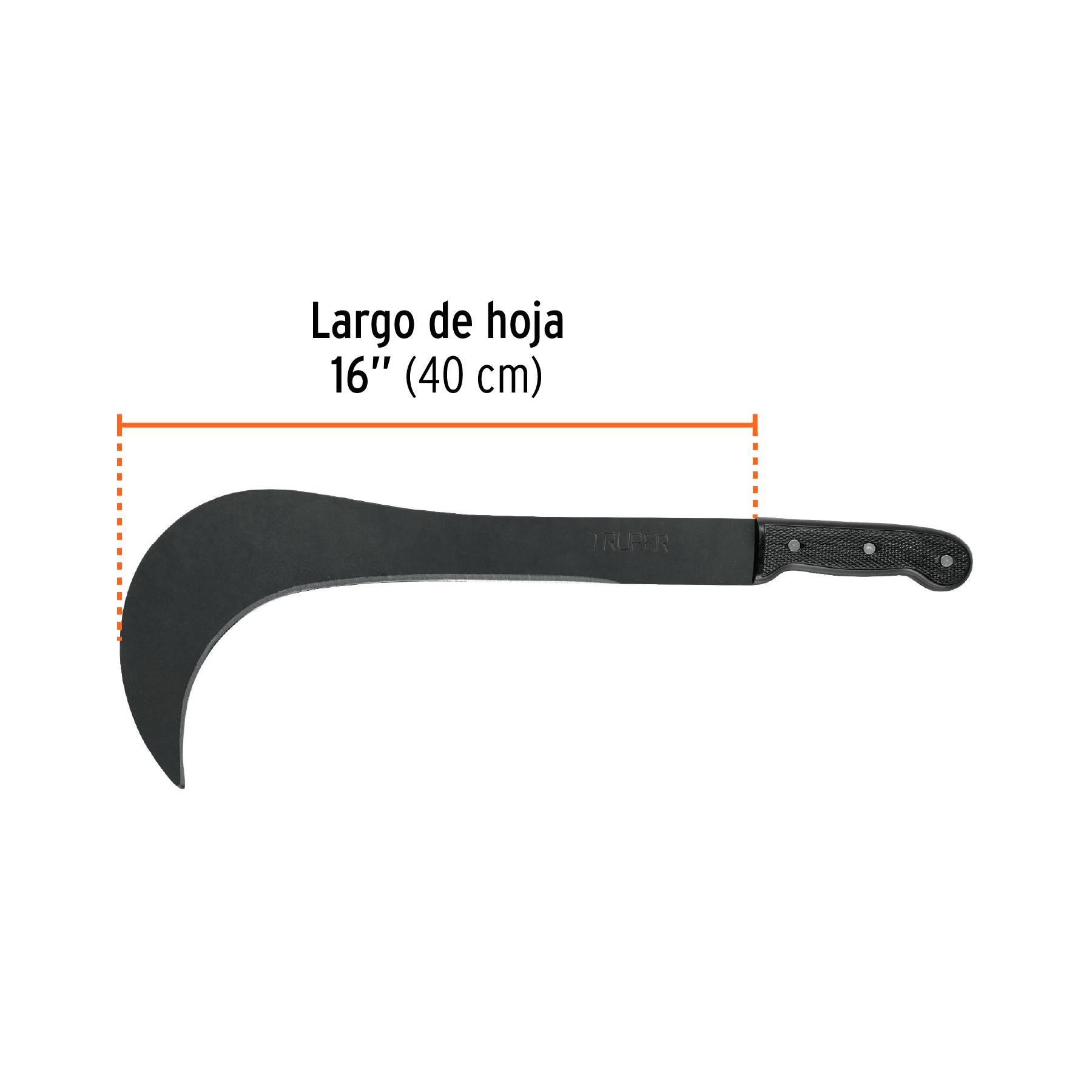 Machete ranchero, curvo
