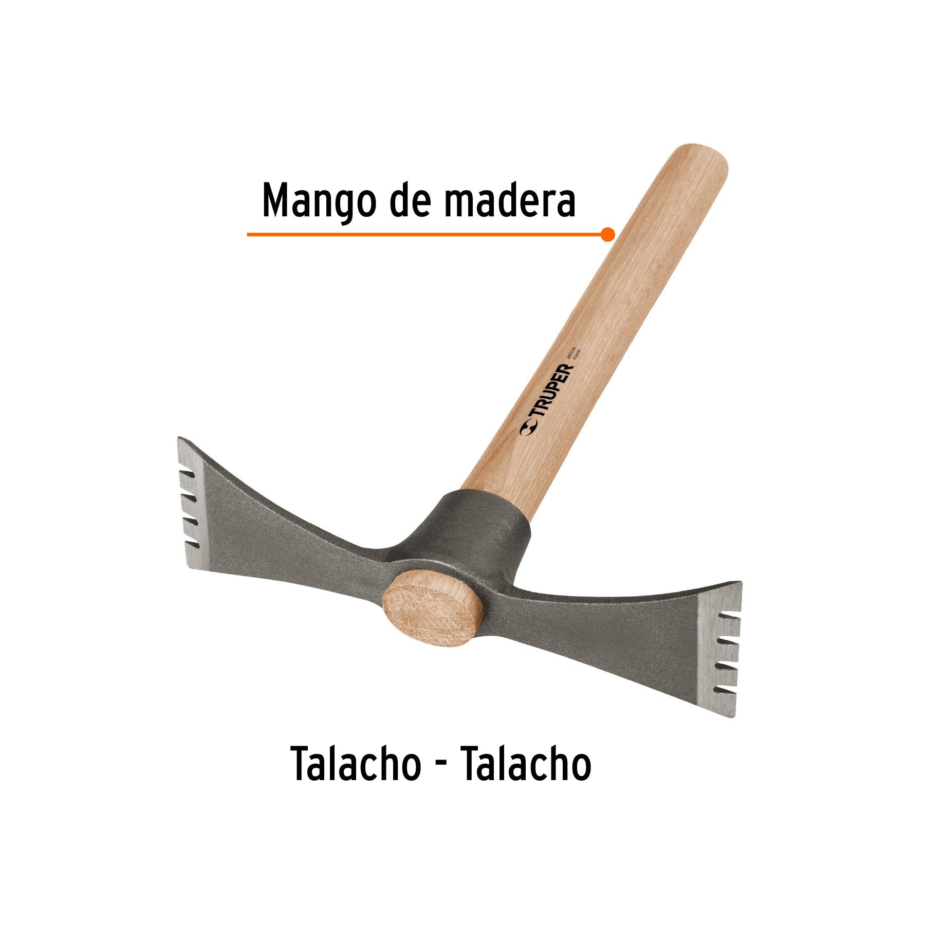 Martelina talacho-talacho, con mango