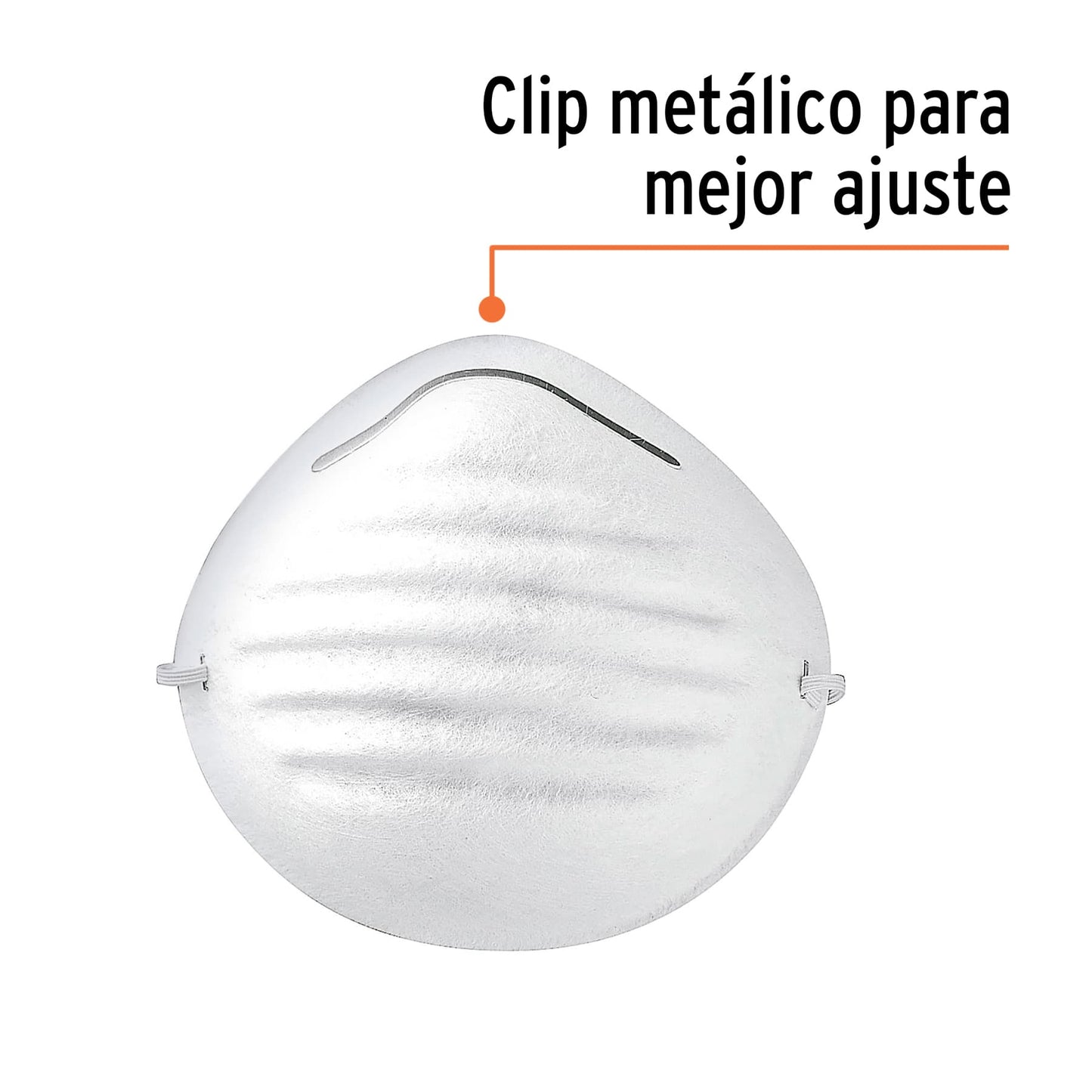 Mascarillas para polvo en blister, 10 piezas