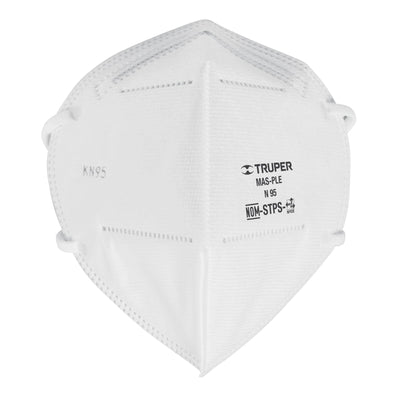Mascarilla para polvos y particulas plegable