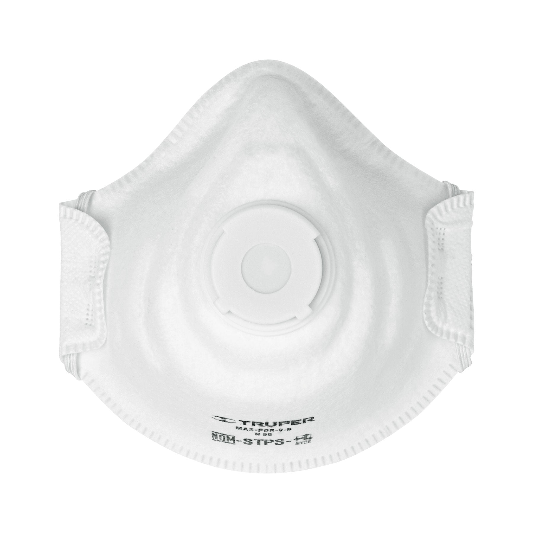 Mascarilla con válvula, para polvos orgánicos