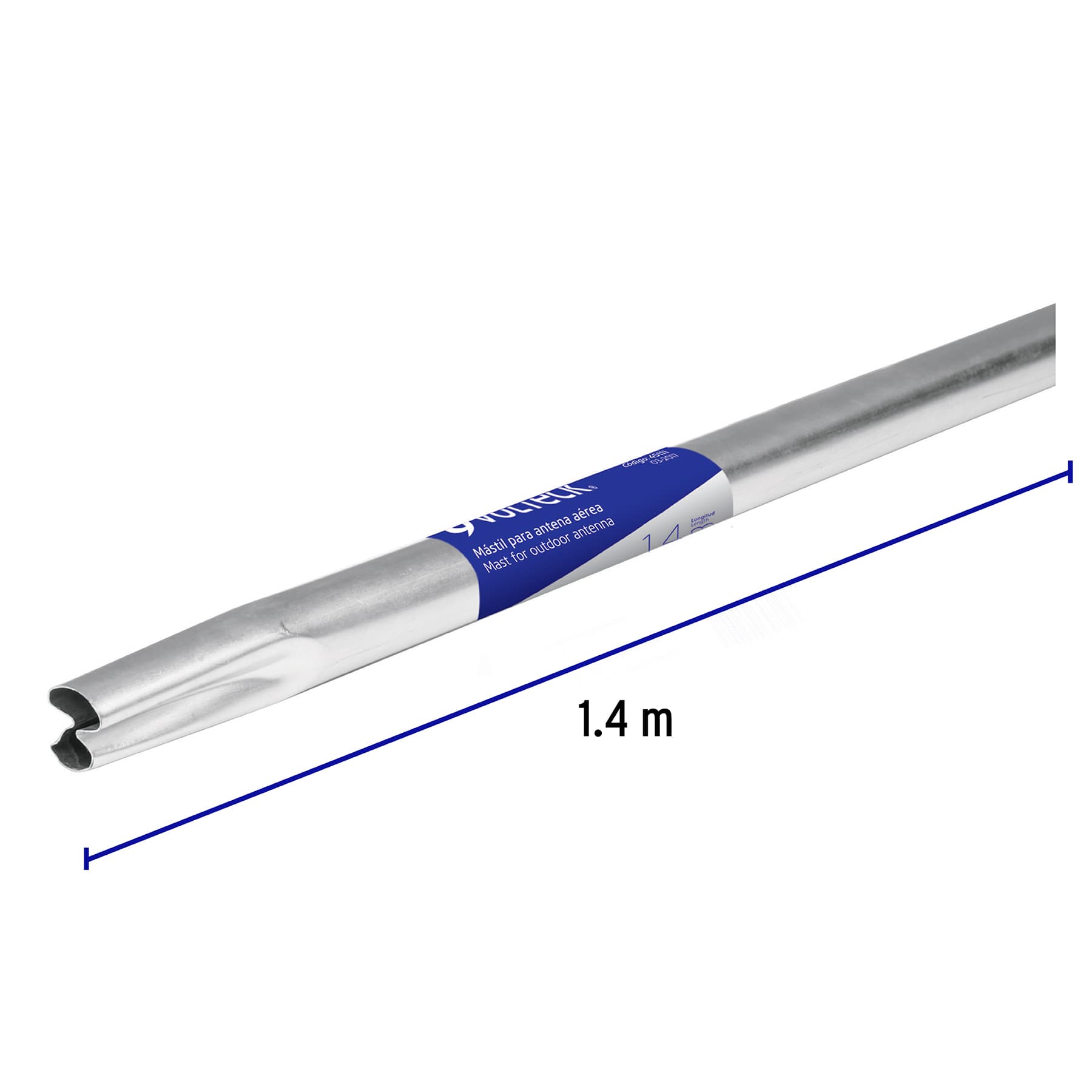Mástil para antena aérea, 1.4 m