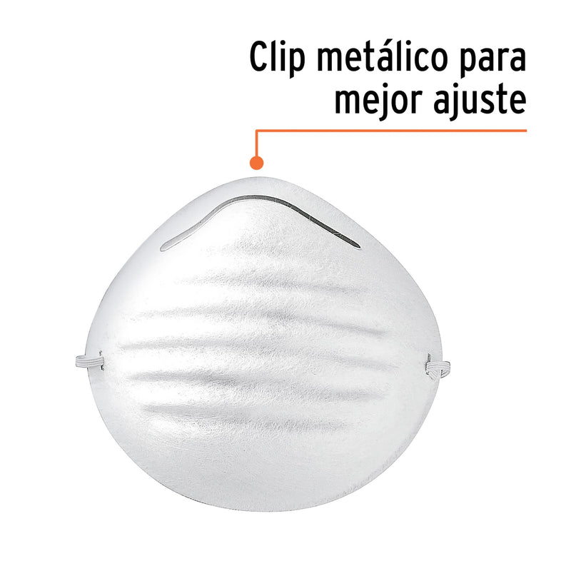 Mascarilla para polvo en caja
