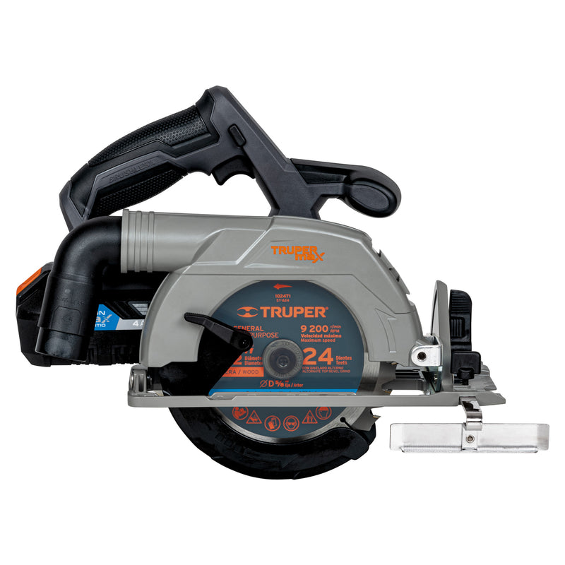 Sierra circular inalámbrica 6-1/2', 20V, sin carbones