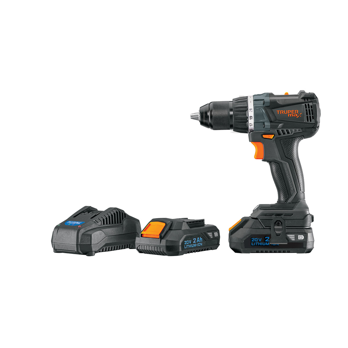 Taladro inalámbrico 1/2' 20 V Truper MAX