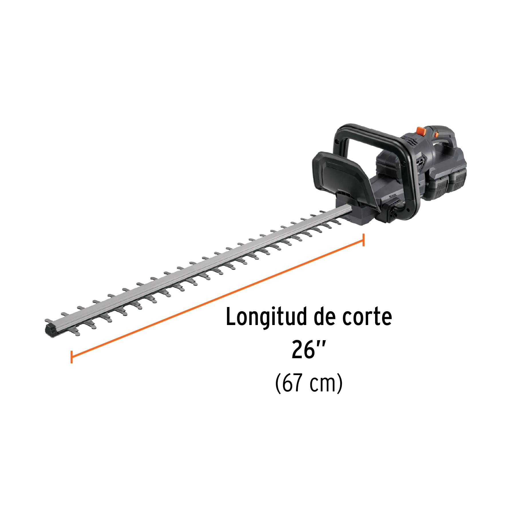 Cortasetos inalámbrico 1/2', 40 V, Truper MAX