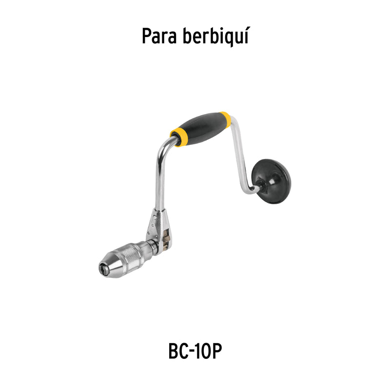 Muelas para berbiquí, 12", Pretul