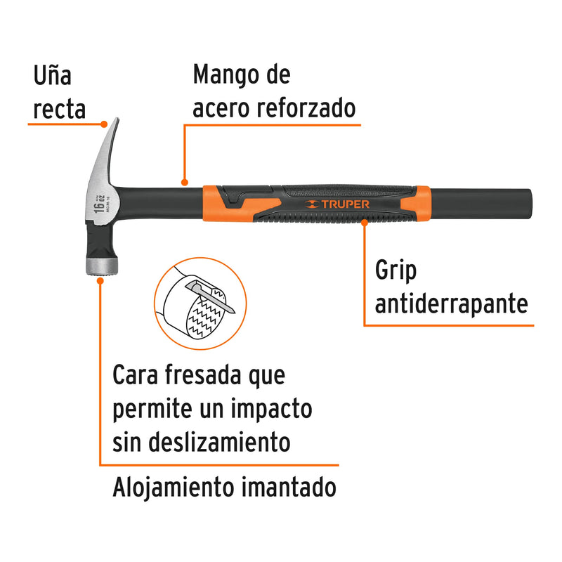 Martillo para cimbra, 16 oz