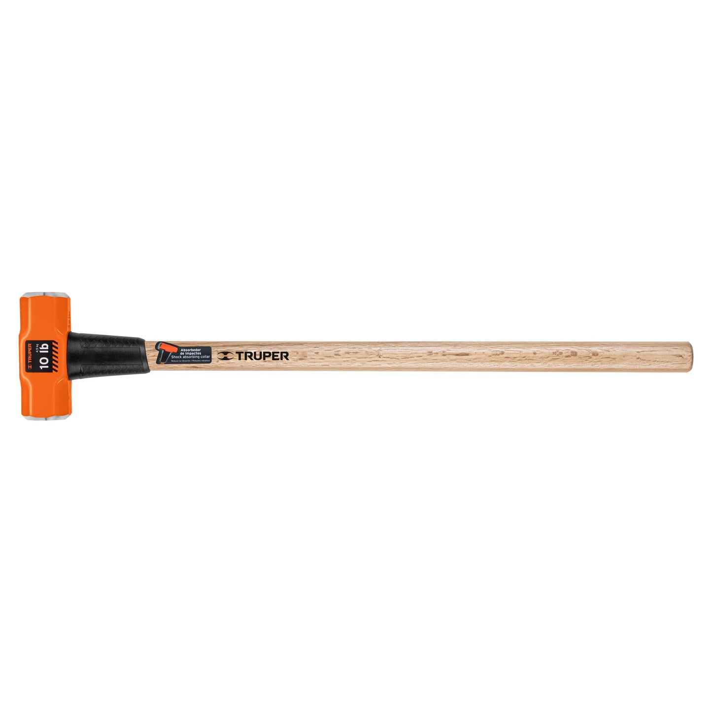 Marro octagonal 10 lbs. mango madera 36"