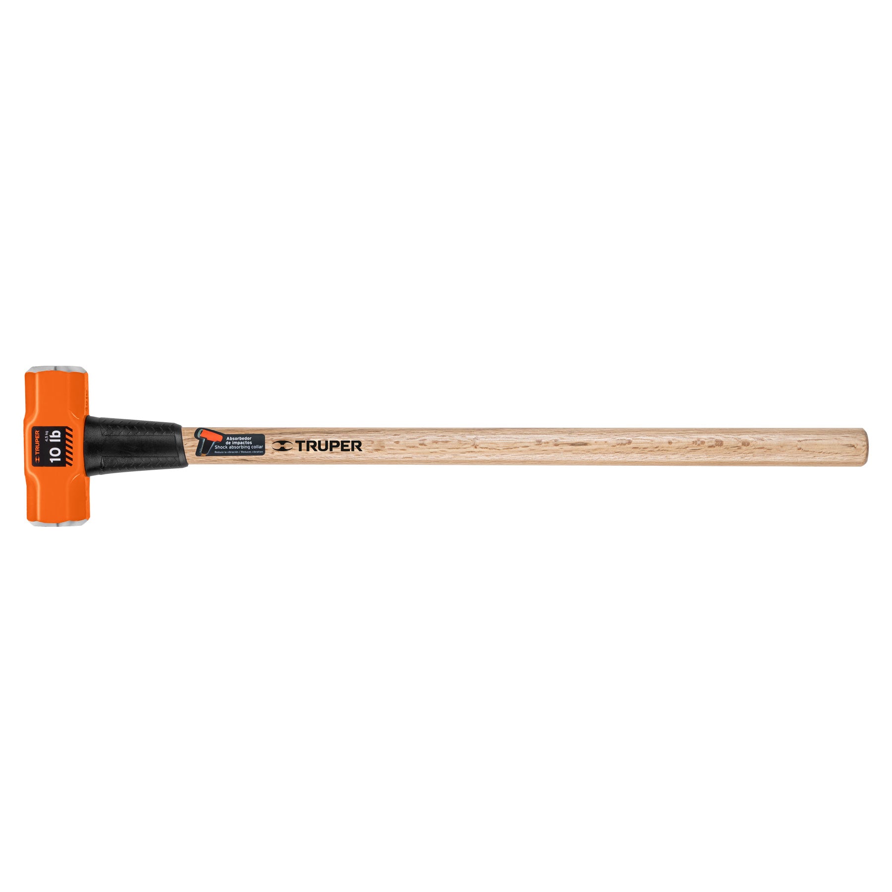 Marro octagonal 10 lbs. mango madera 36"