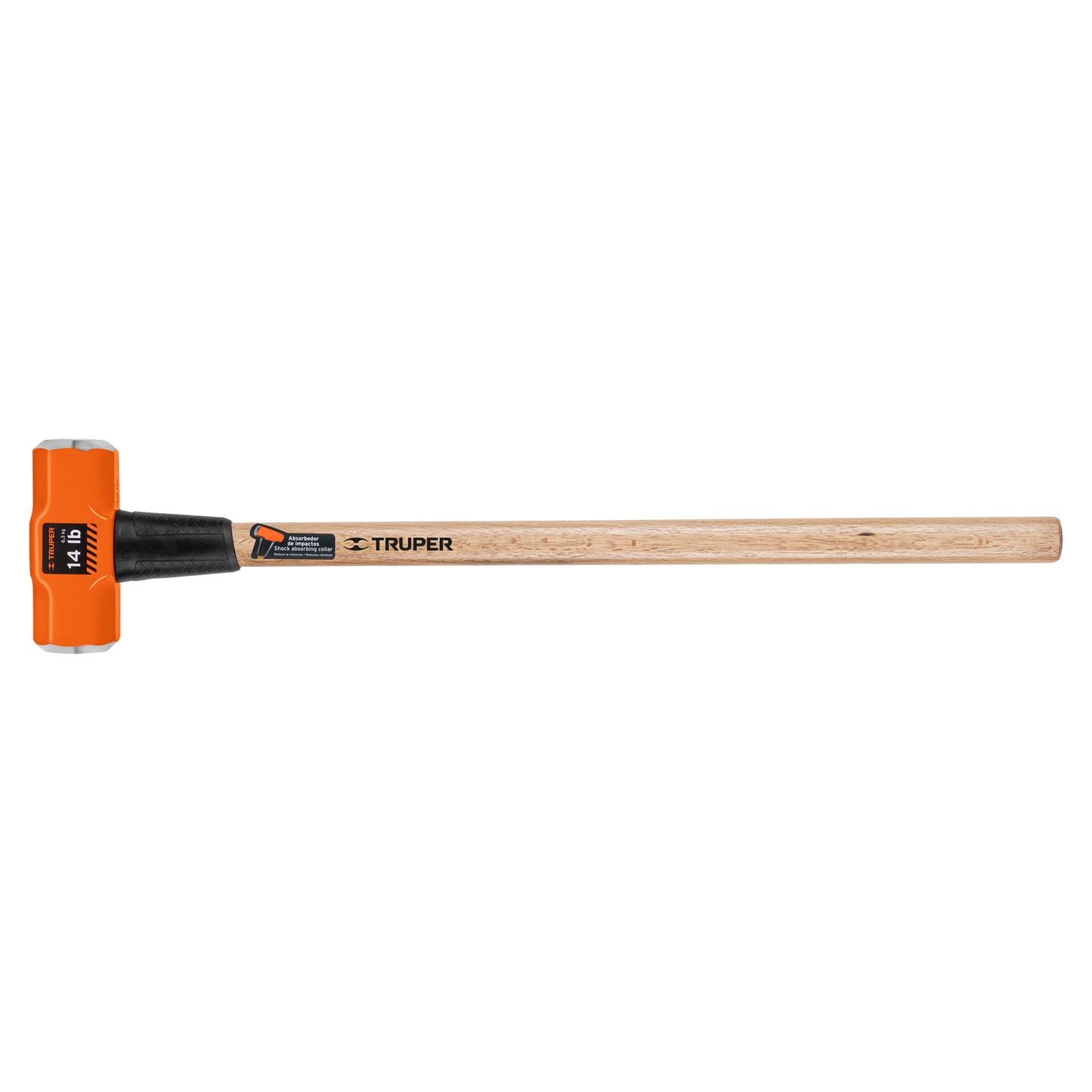 Marro octagonal 14 lbs. mango madera 36"