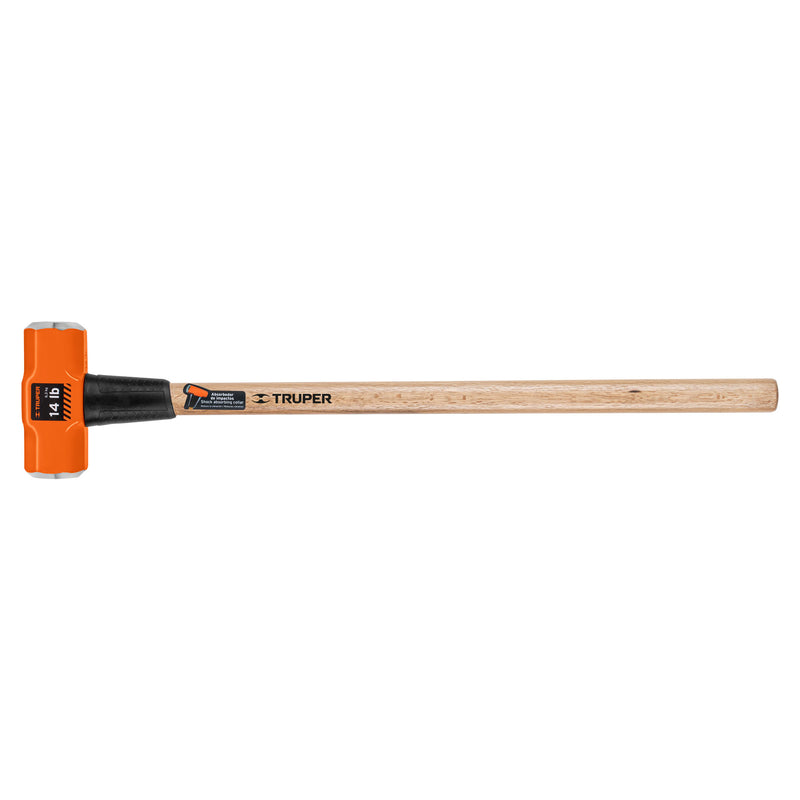 Marro octagonal 14 lbs. mango madera 36"