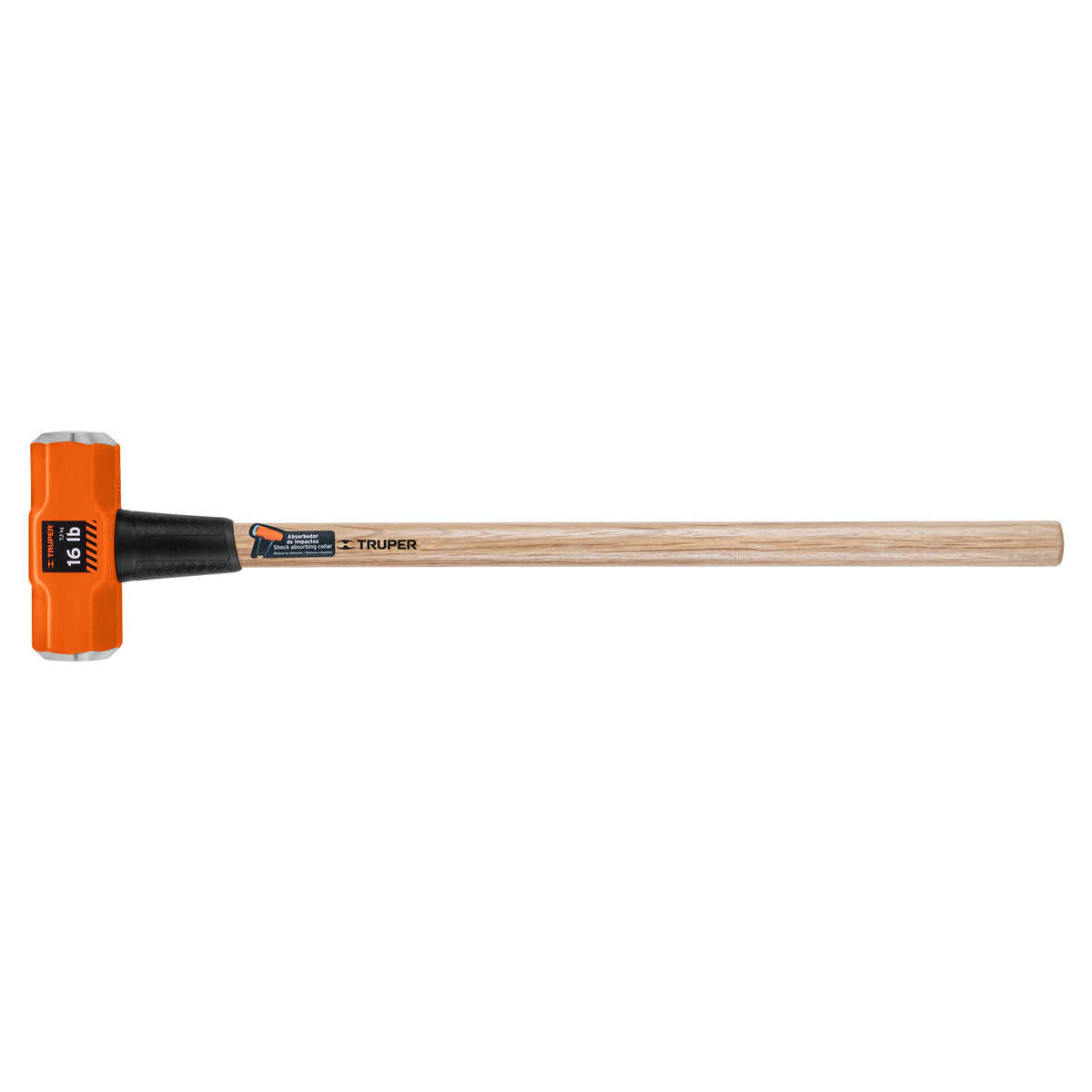 Marro octagonal 16 lbs. mango madera 36"