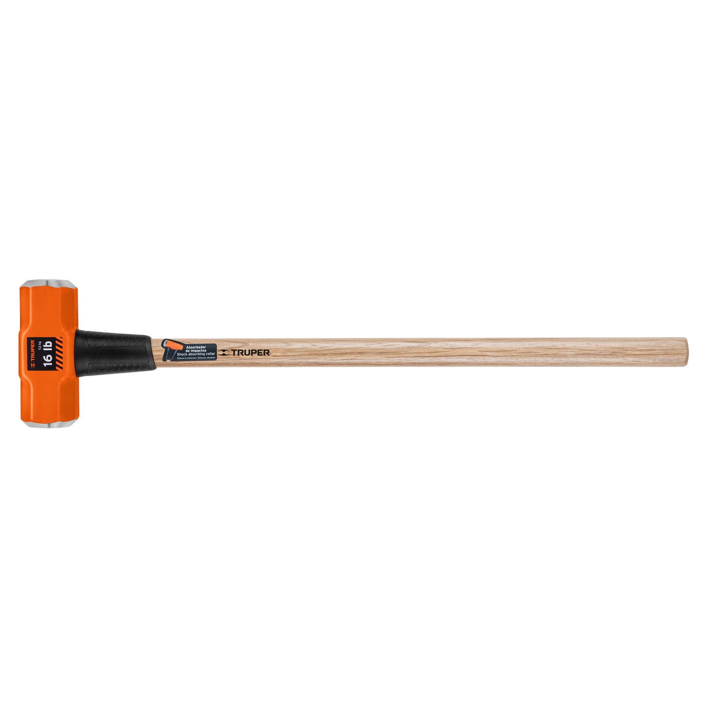 Marro octagonal 16 lbs. mango madera 36"