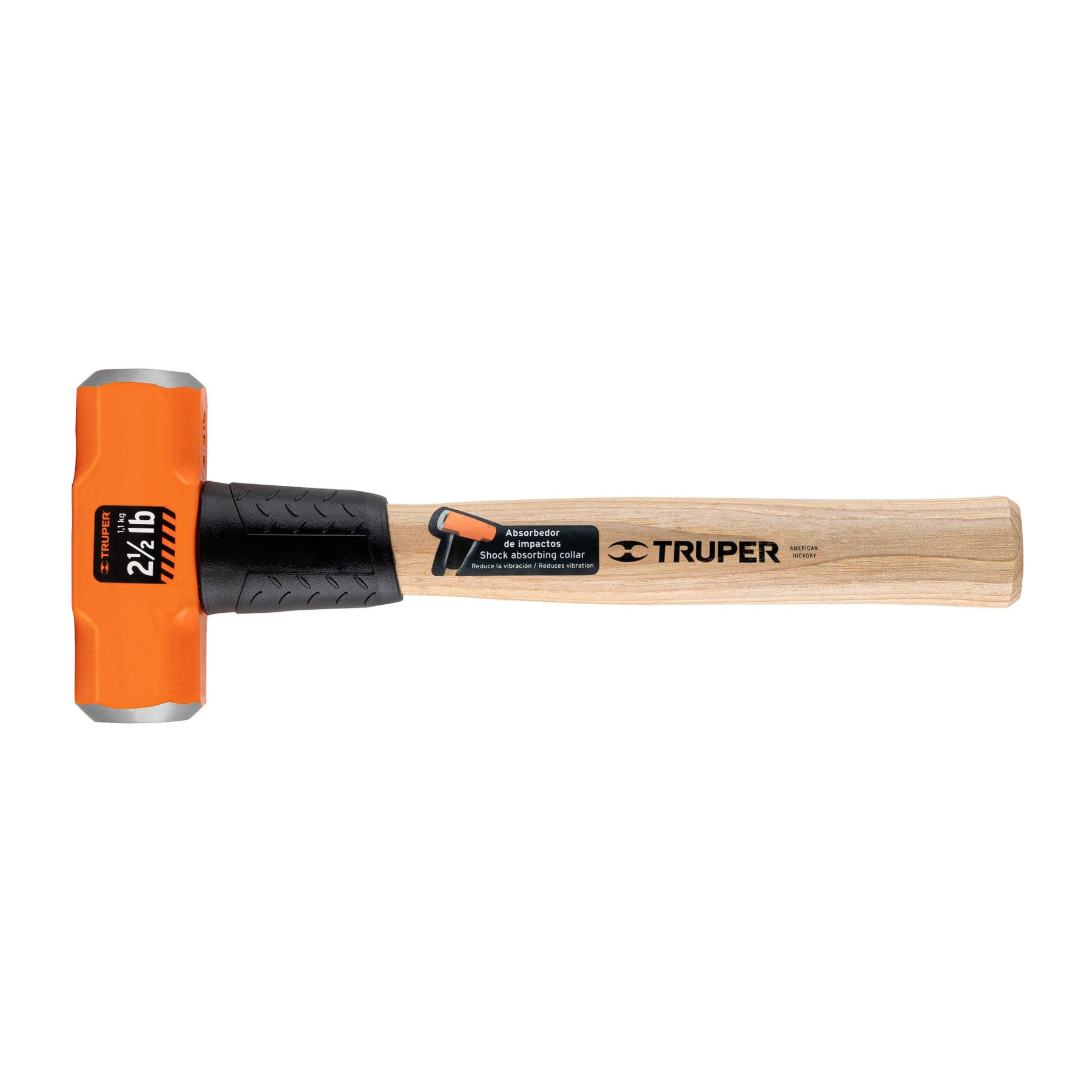 Marro octagonal 2.5 lbs, mango madera