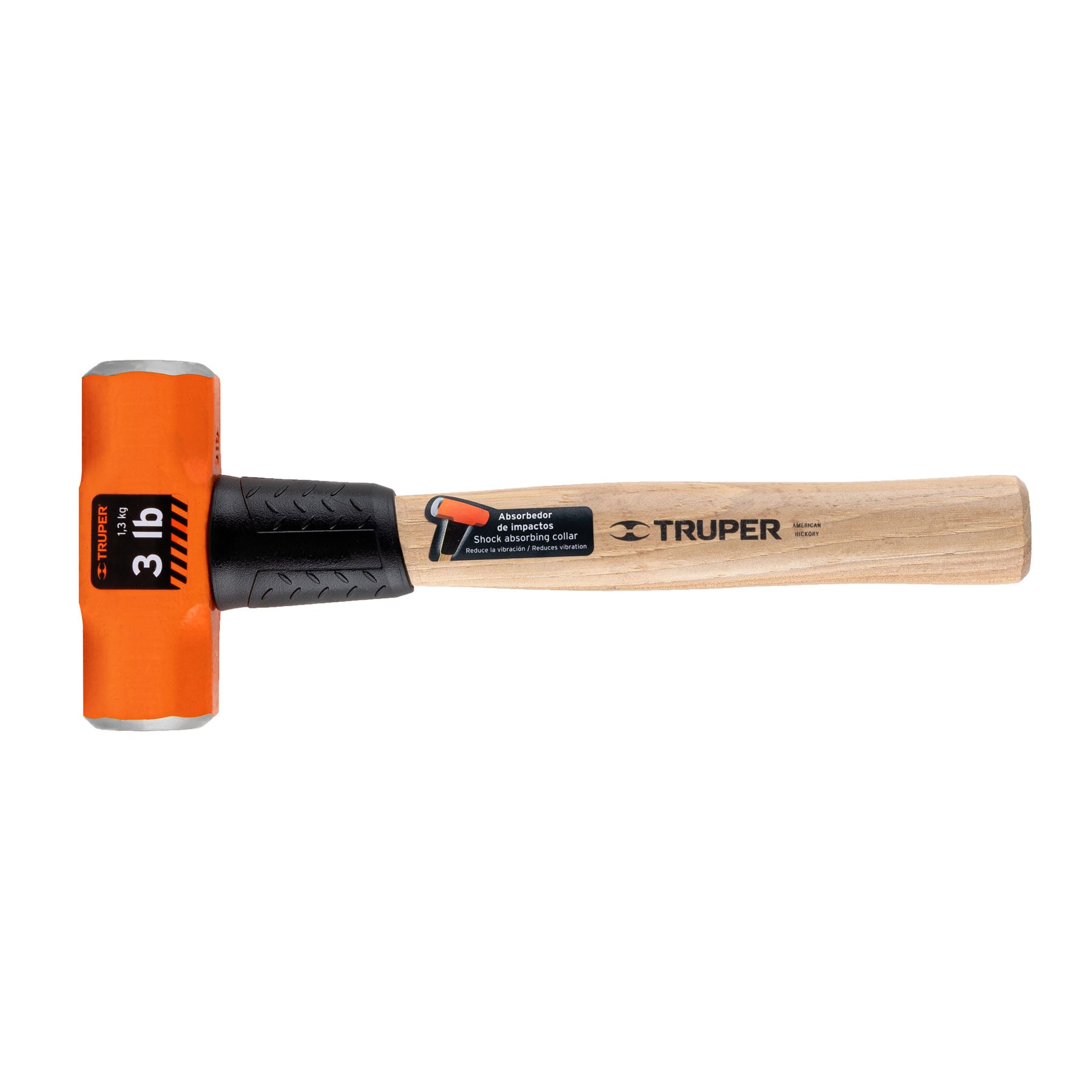 Marro octagonal 3 lbs. mango madera 12"