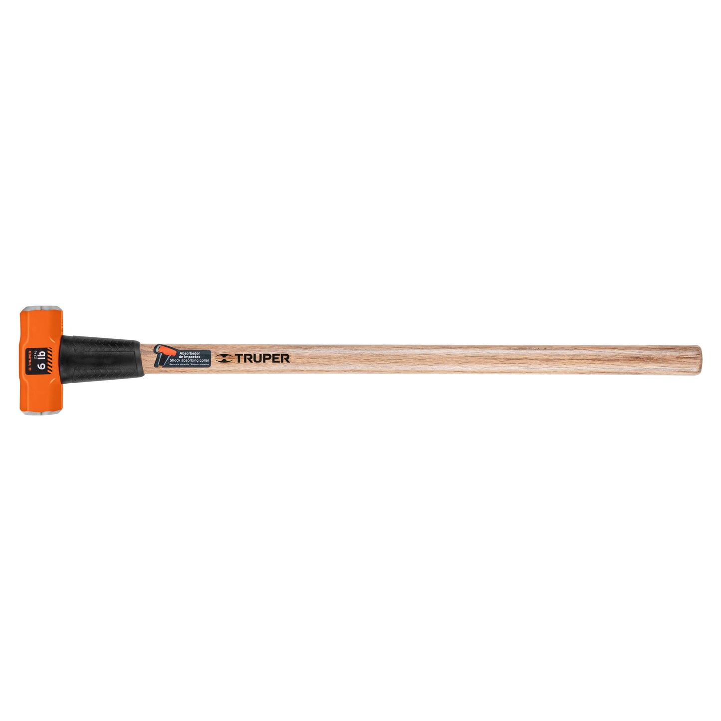 Marro octagonal 6 lbs. mango madera 36"
