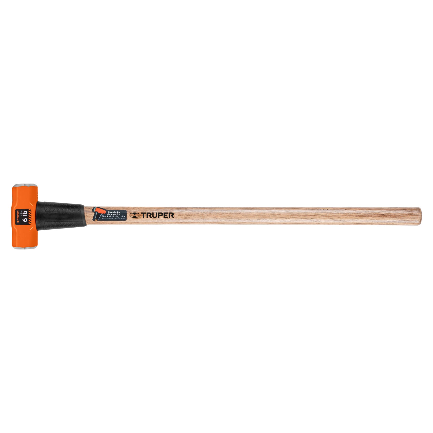 Marro octagonal 6 lbs. mango madera 36"