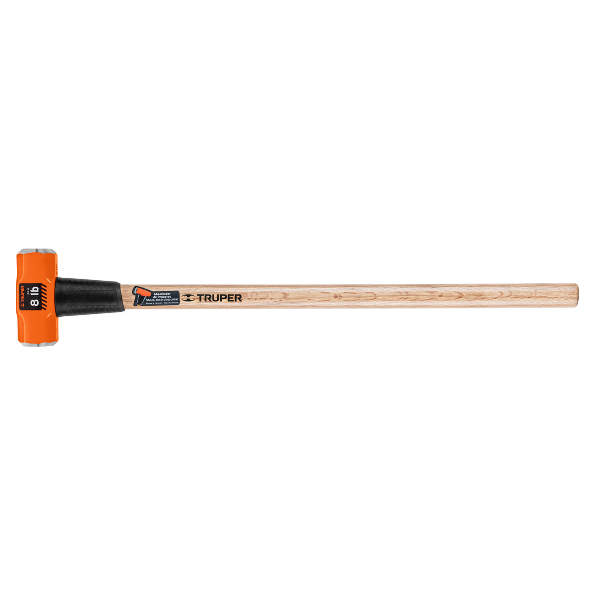Marro octagonal 8 lbs. mango madera 36"