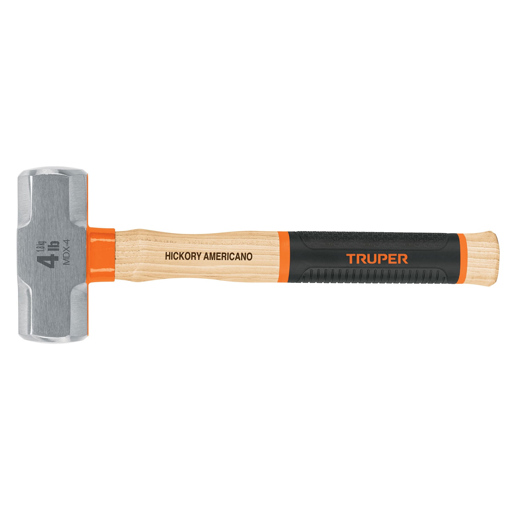 Marro octagonal, forjado, 4 lb, mango de neopreno