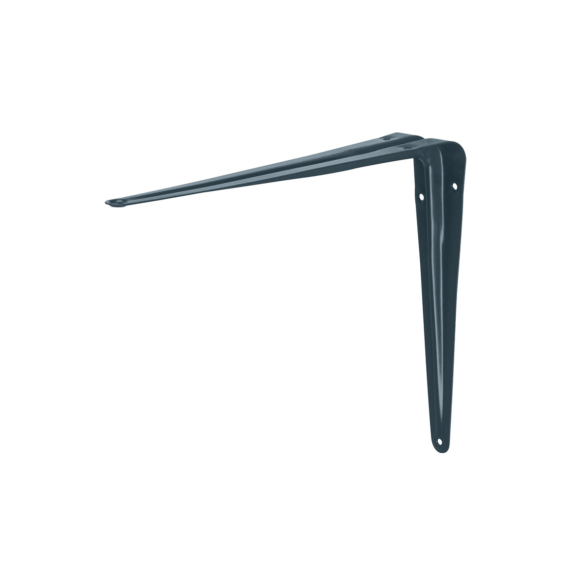 Ménsulas de acero, 8 x 10", gris