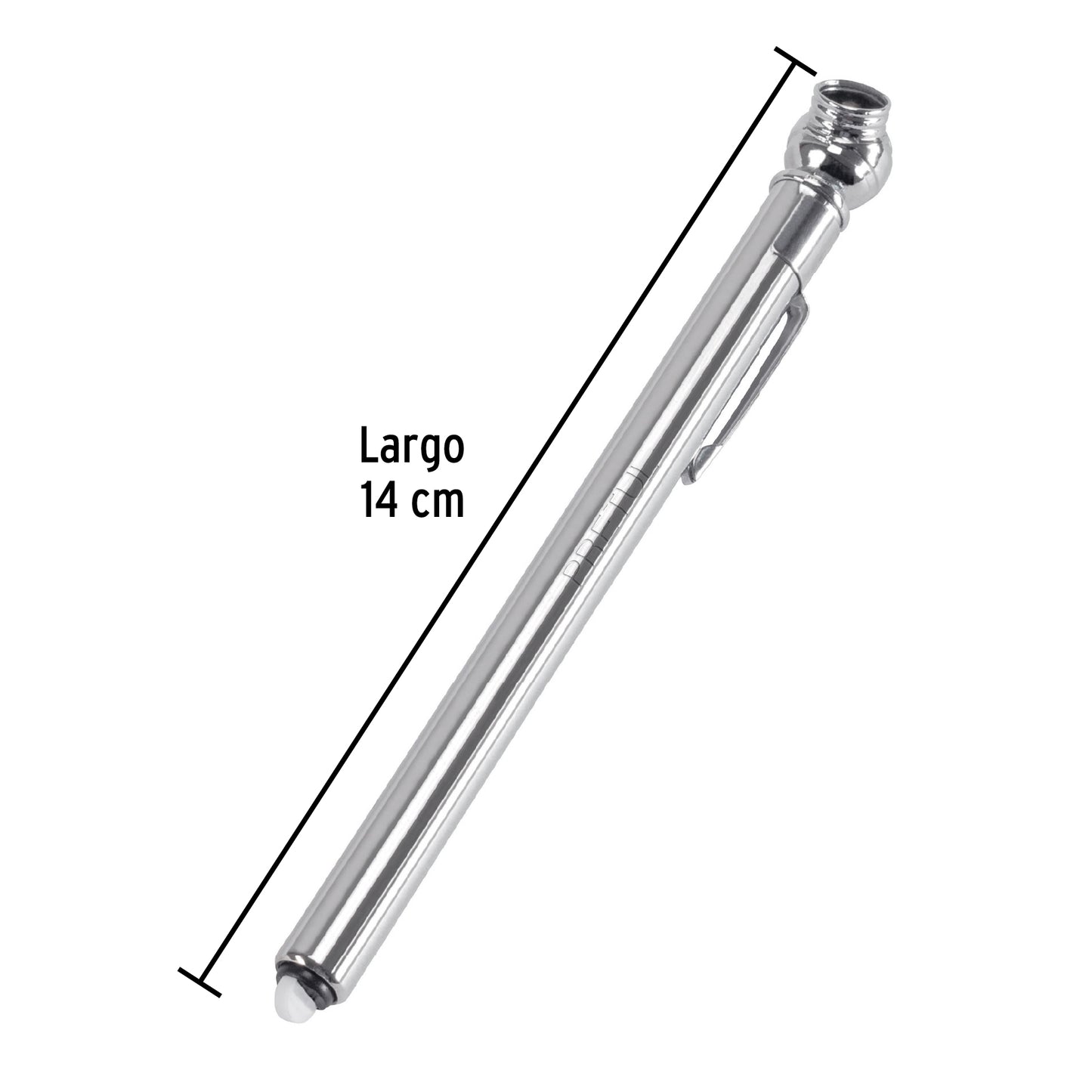 Medidor de presión 50lbs,  cabeza sencilla, pretul