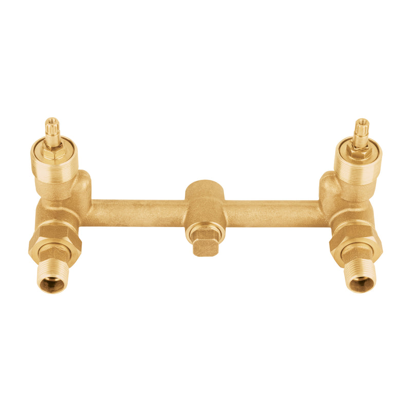 Mezcladora de bronce de empotrar, 1/4 vuelta, Foset