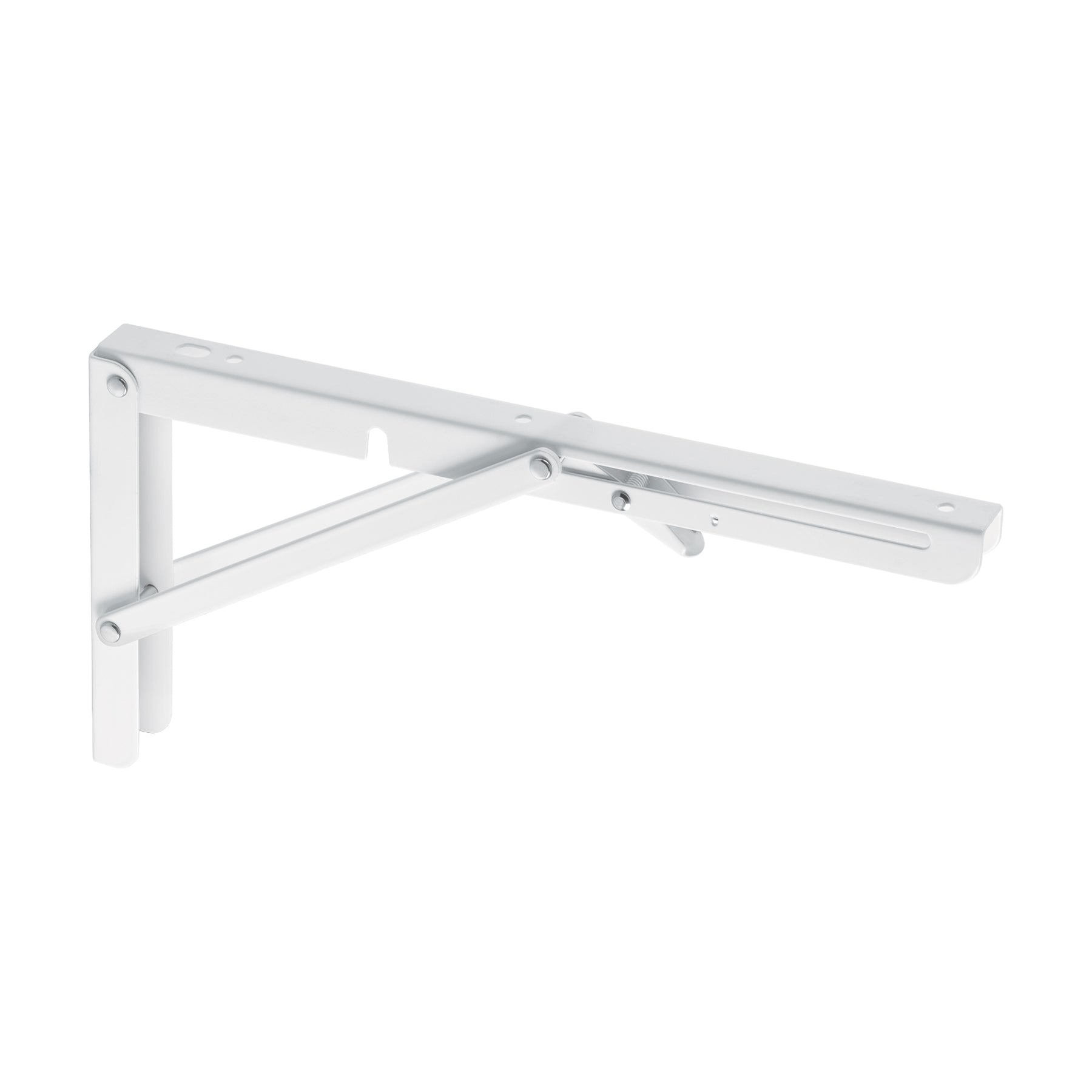 Ménsula plegable de acero blanca 6' x 12', FIERO