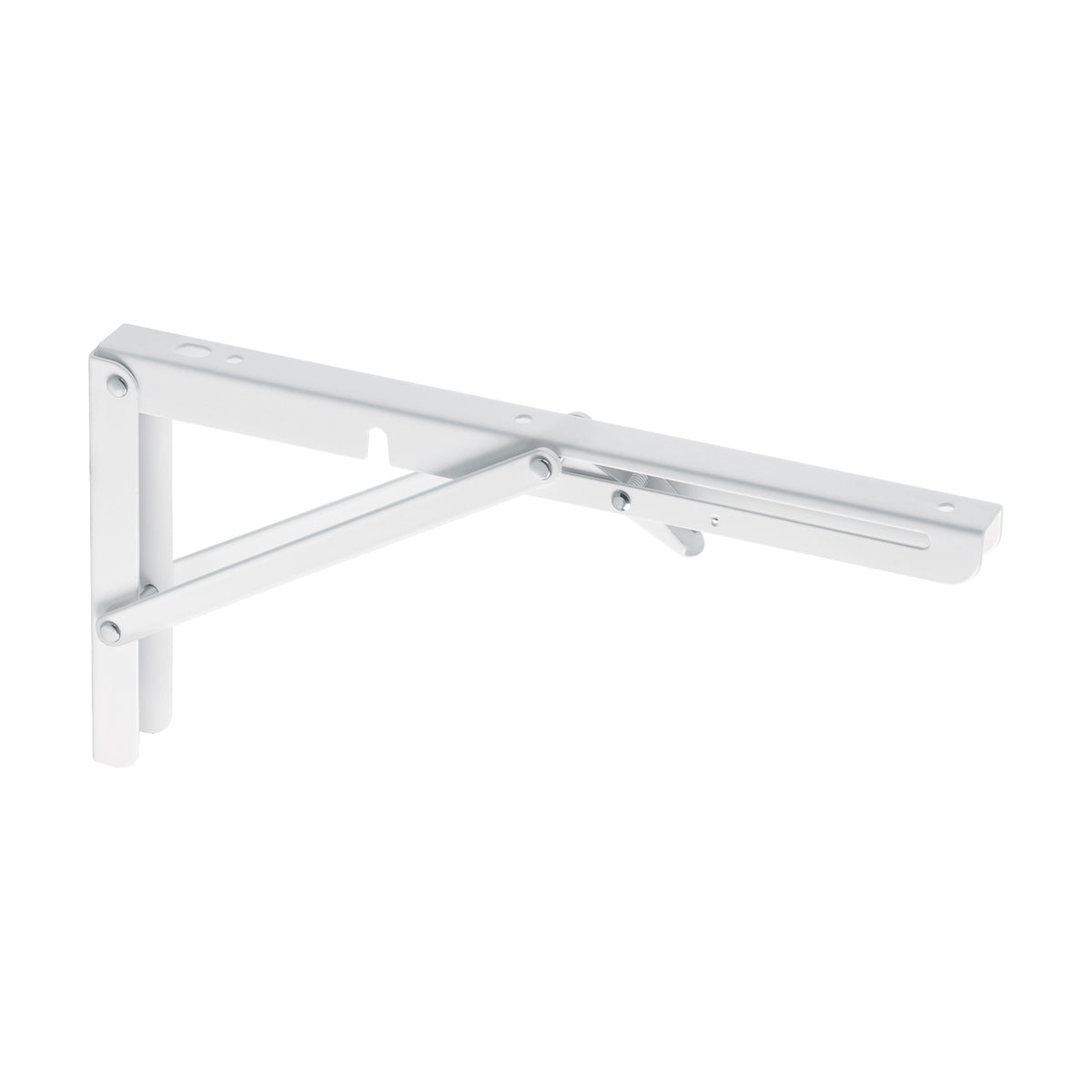 Ménsula plegable de acero blanca 6' x 12', FIERO