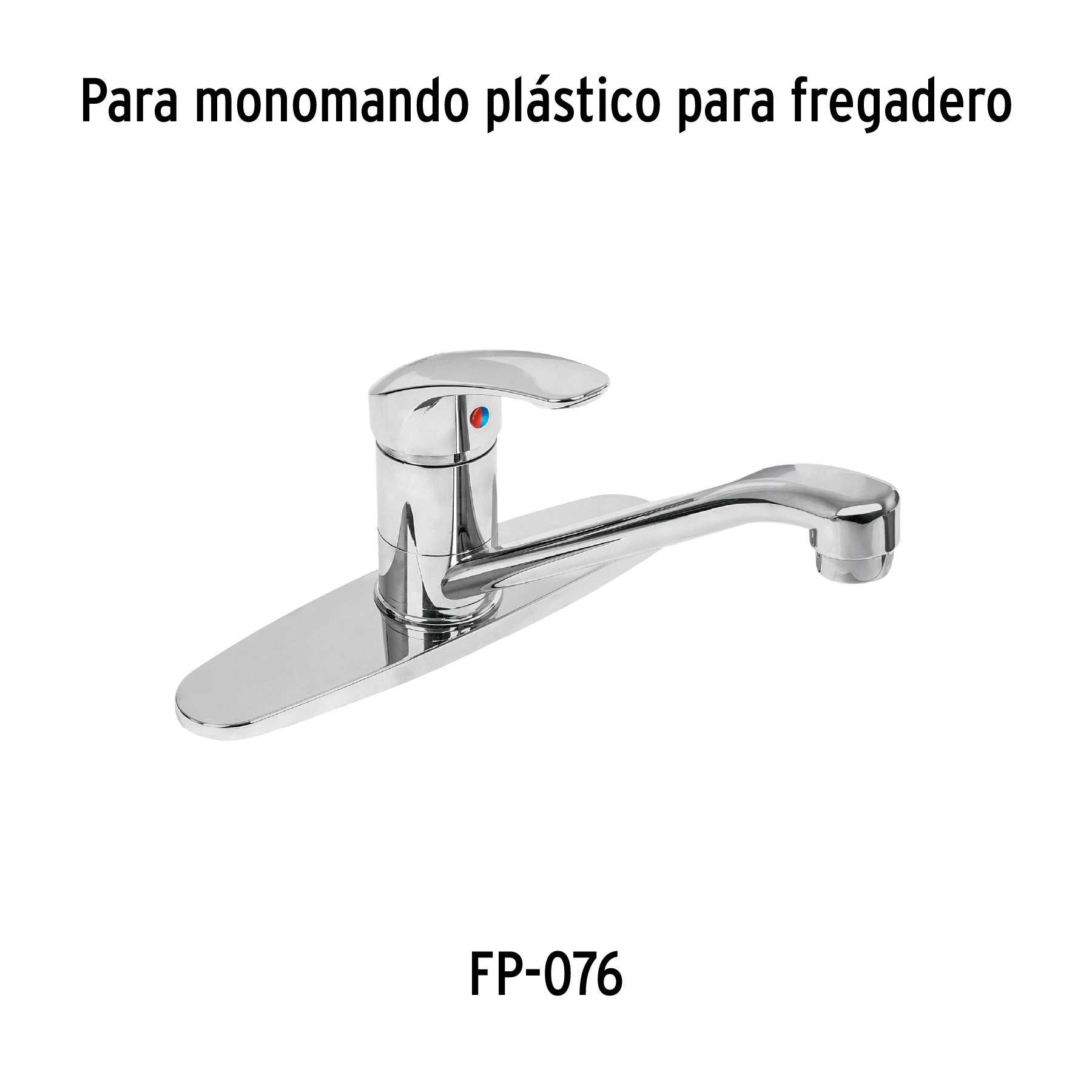 Maneral monomando de plástico para fregadero, Basic