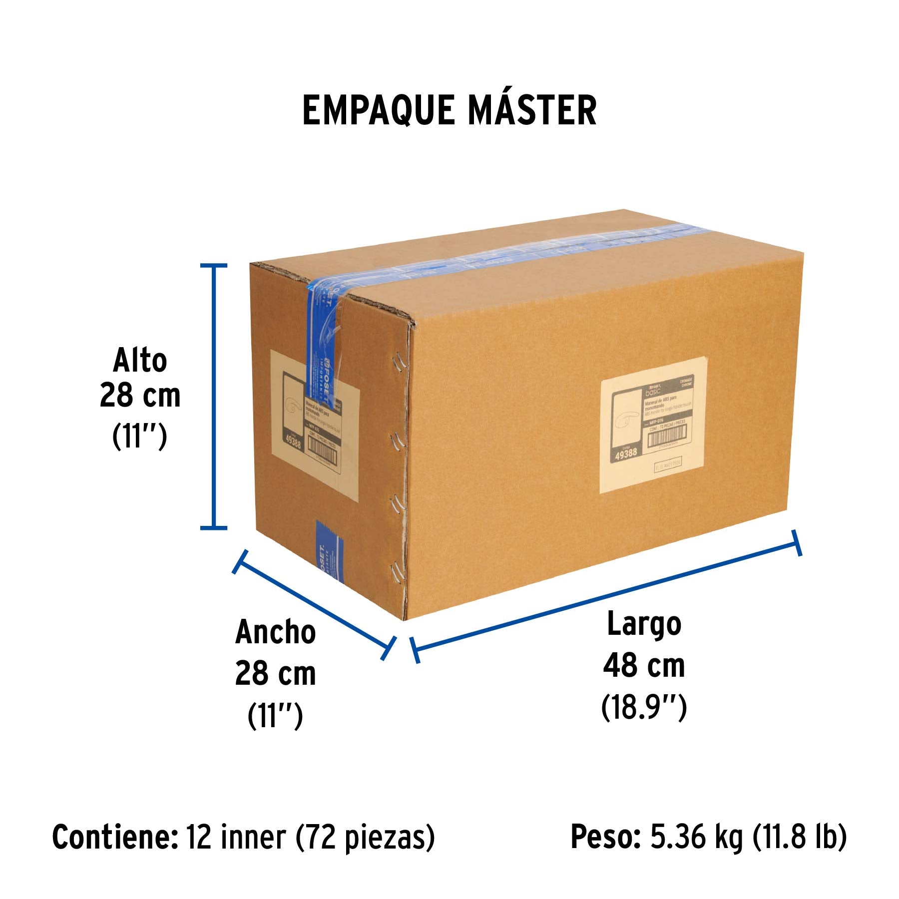 Maneral monomando de plástico para fregadero, Basic