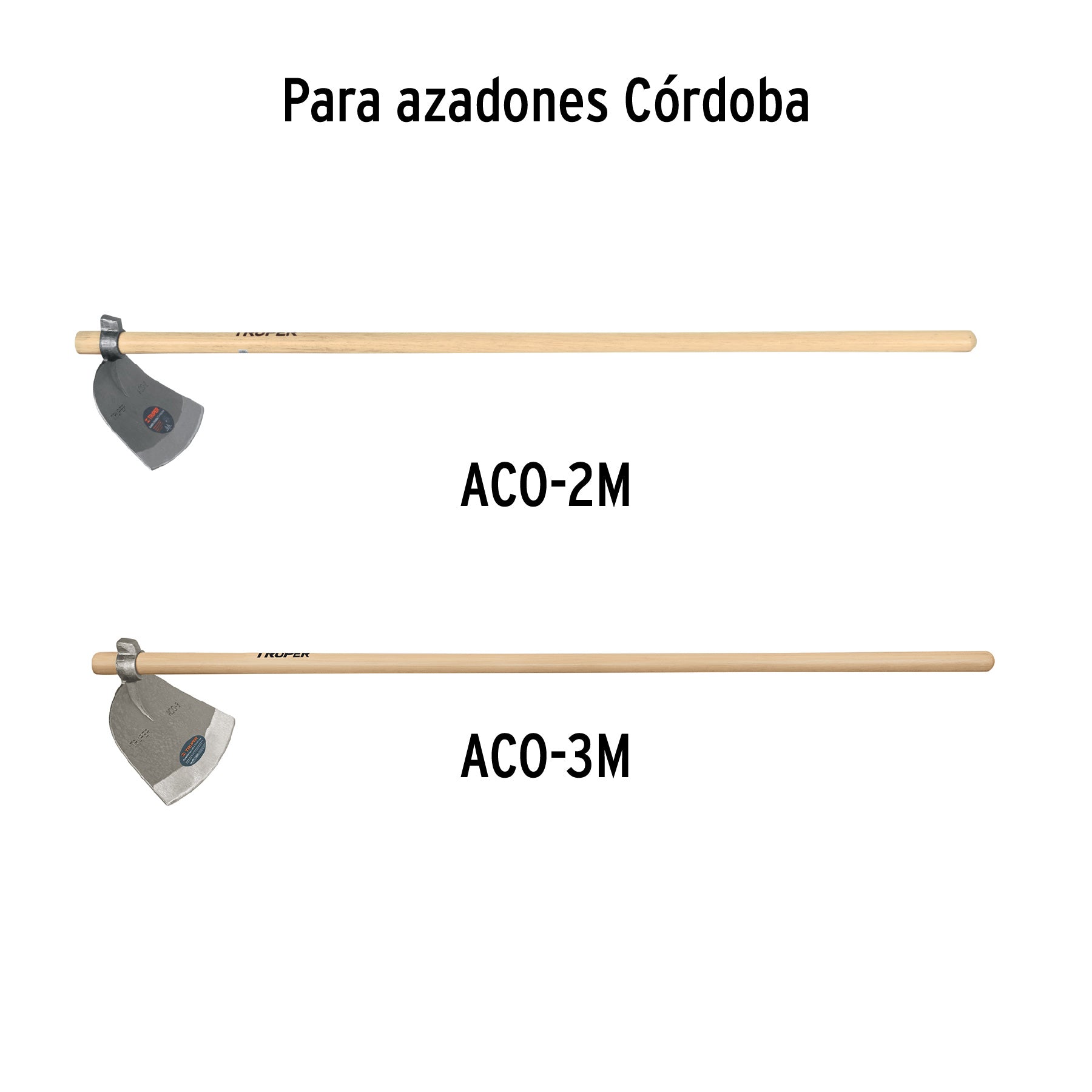 Mango de repuesto 54' para azadones Córdoba, Truper