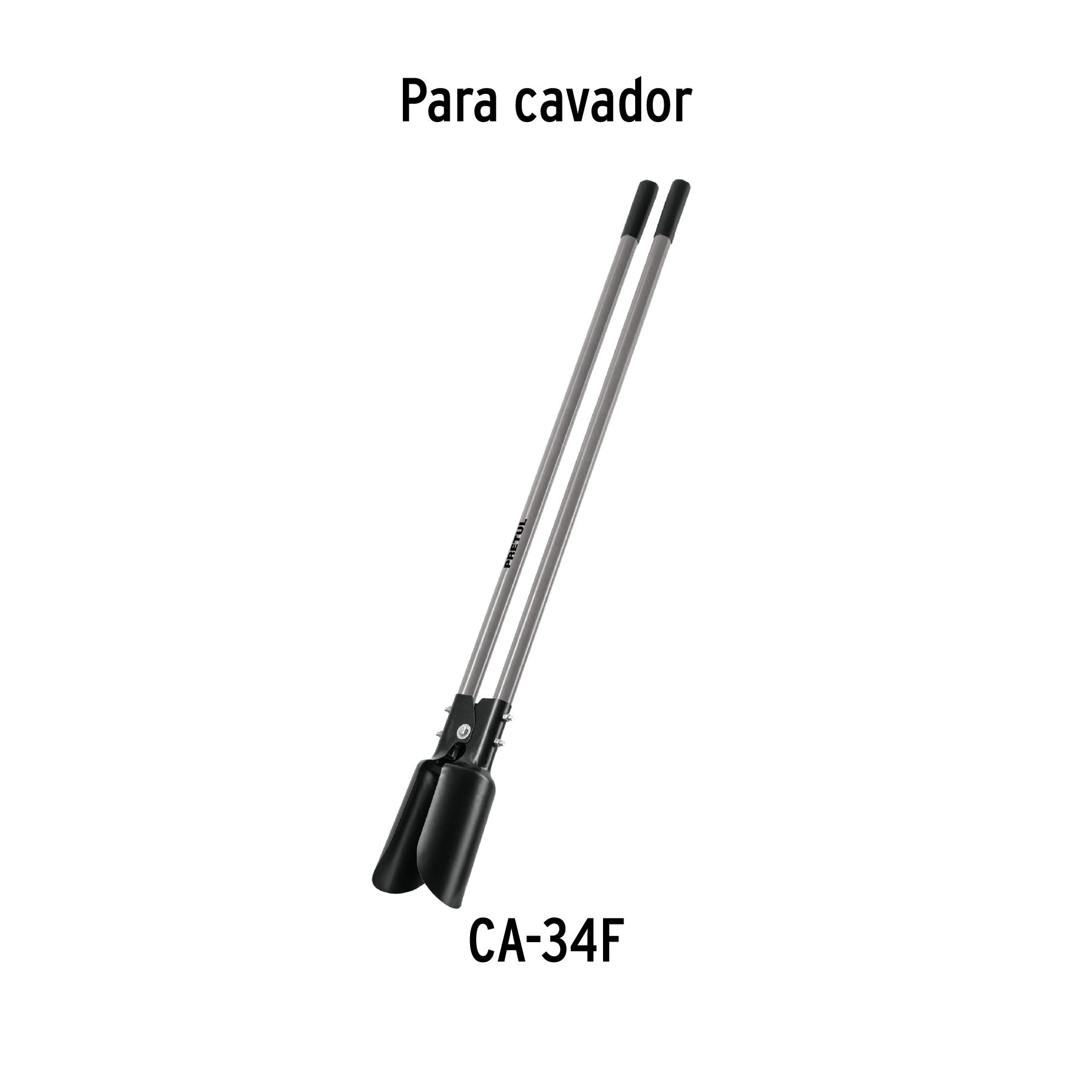 Mango de repuesto fibra de vidrio para cavador CA-34F, 44'