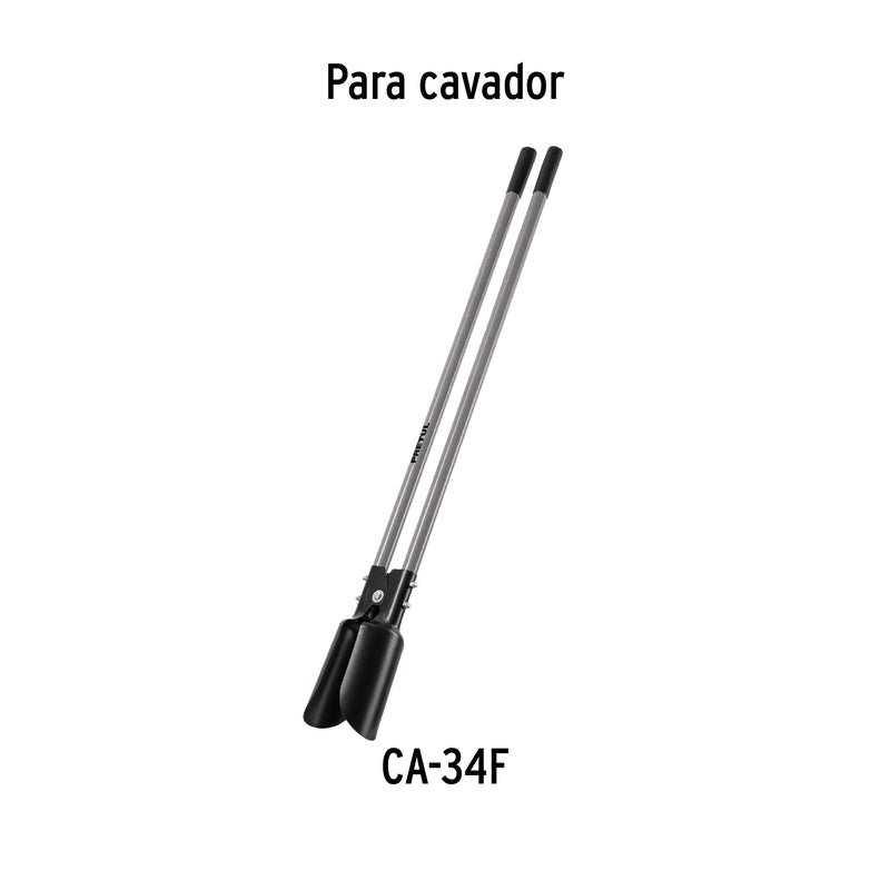 Mango de repuesto fibra de vidrio para cavador CA-34F, 44'