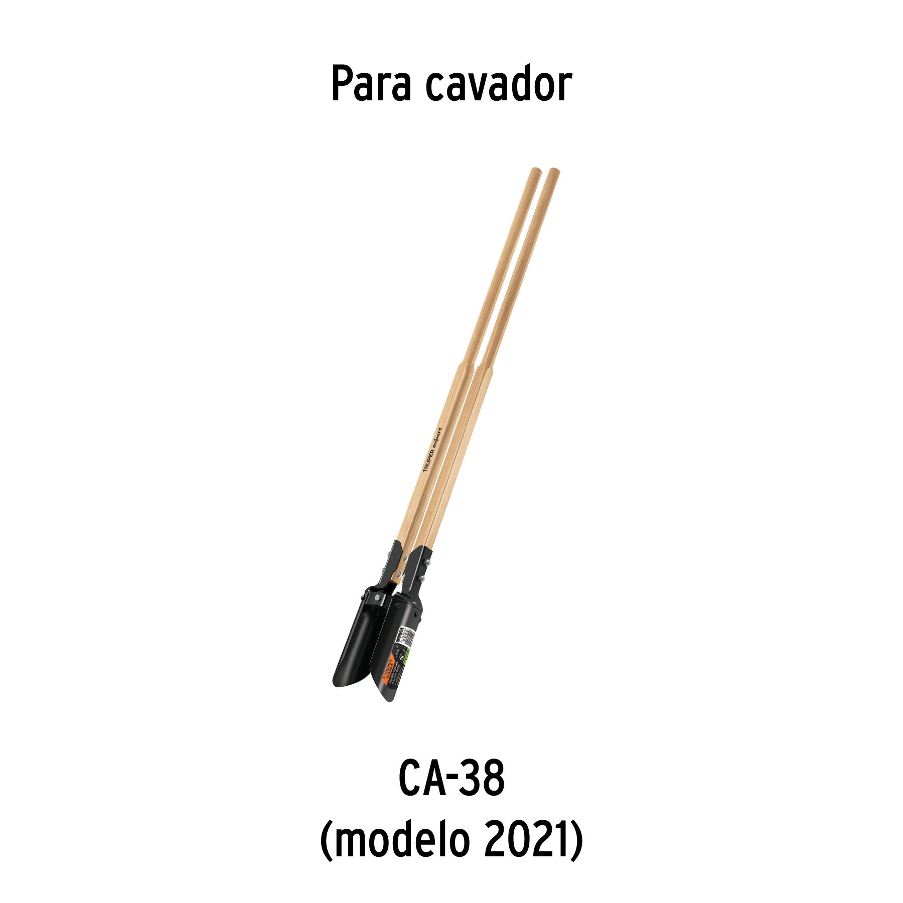 Mango cuadrado de repuesto para cavador, ca-35 y 38, 48"