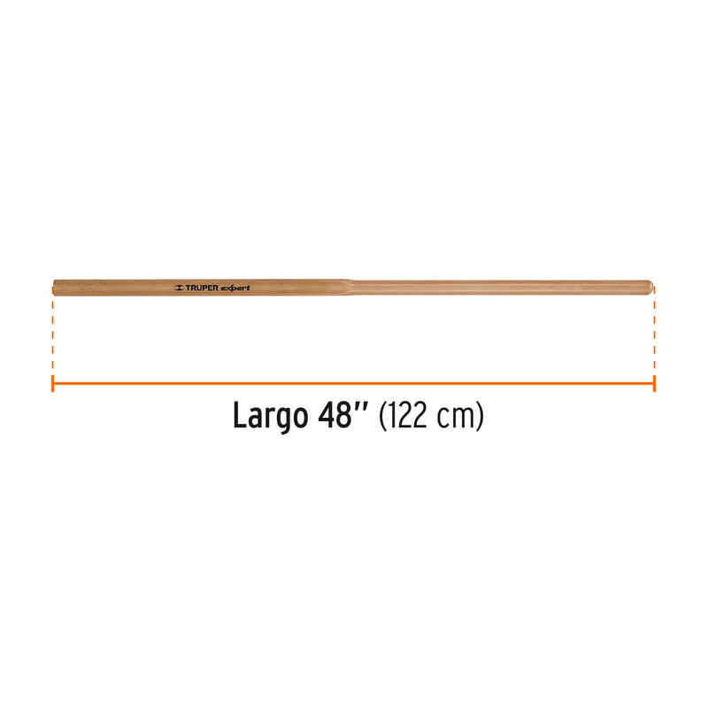 Mango cuadrado de repuesto para cavador, ca-35 y 38, 48"