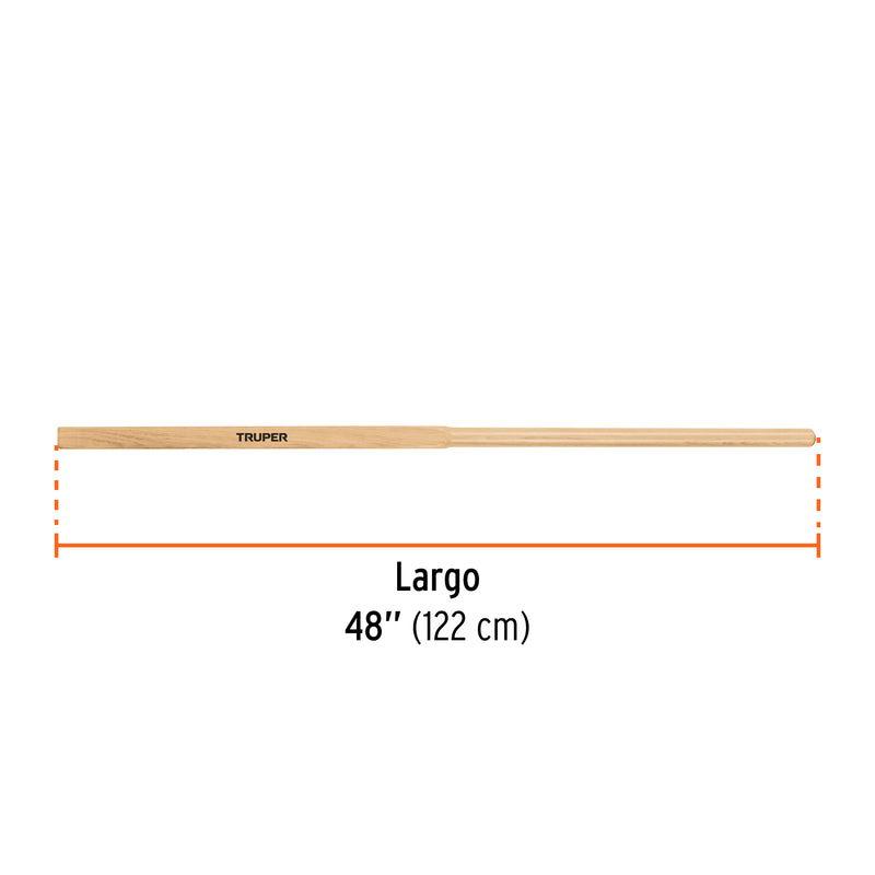 Mango cuadrado 31 mm repuesto p/cavadores CA-34/36/38, 48'
