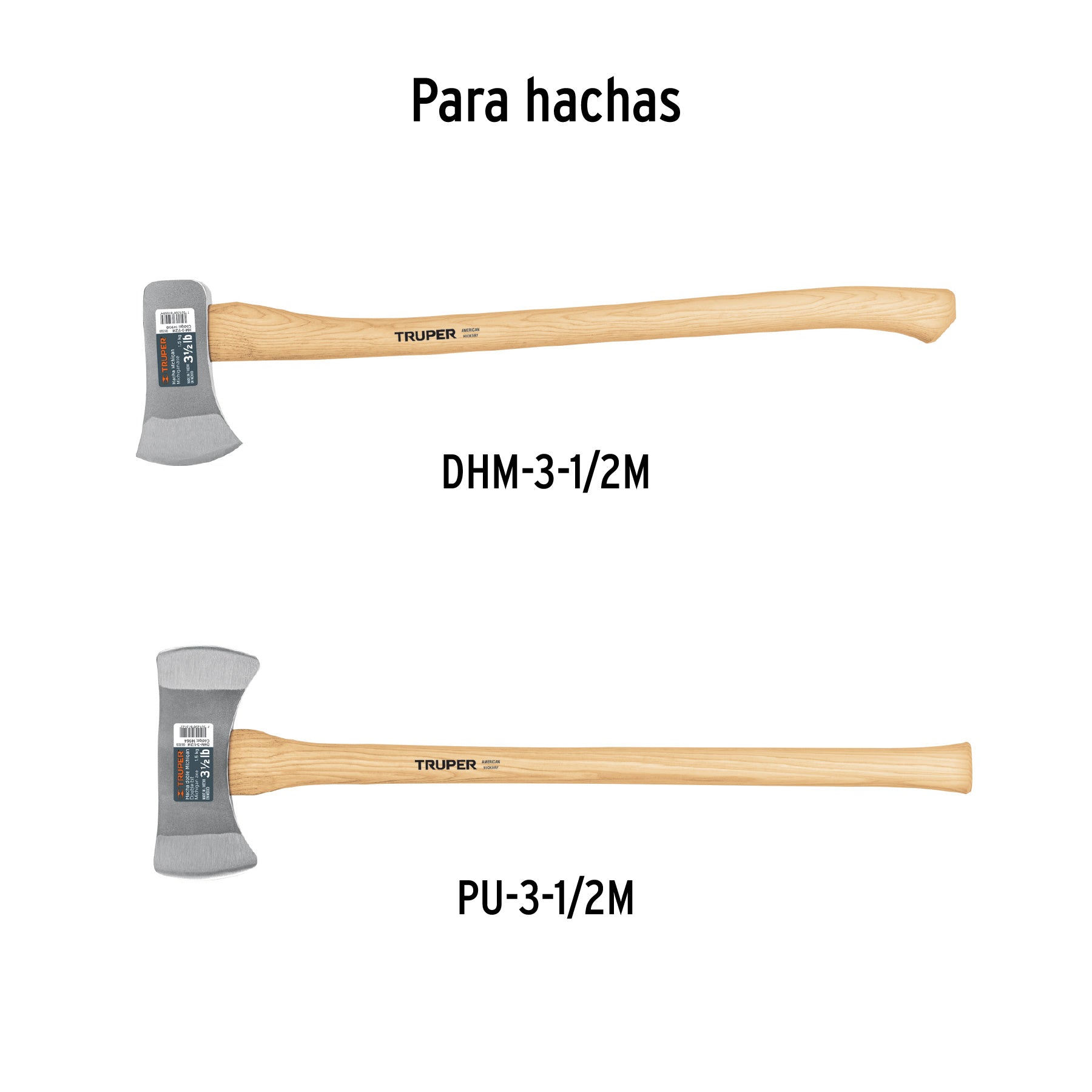 Mango de repuesto para hacha DHM-3-1/2M