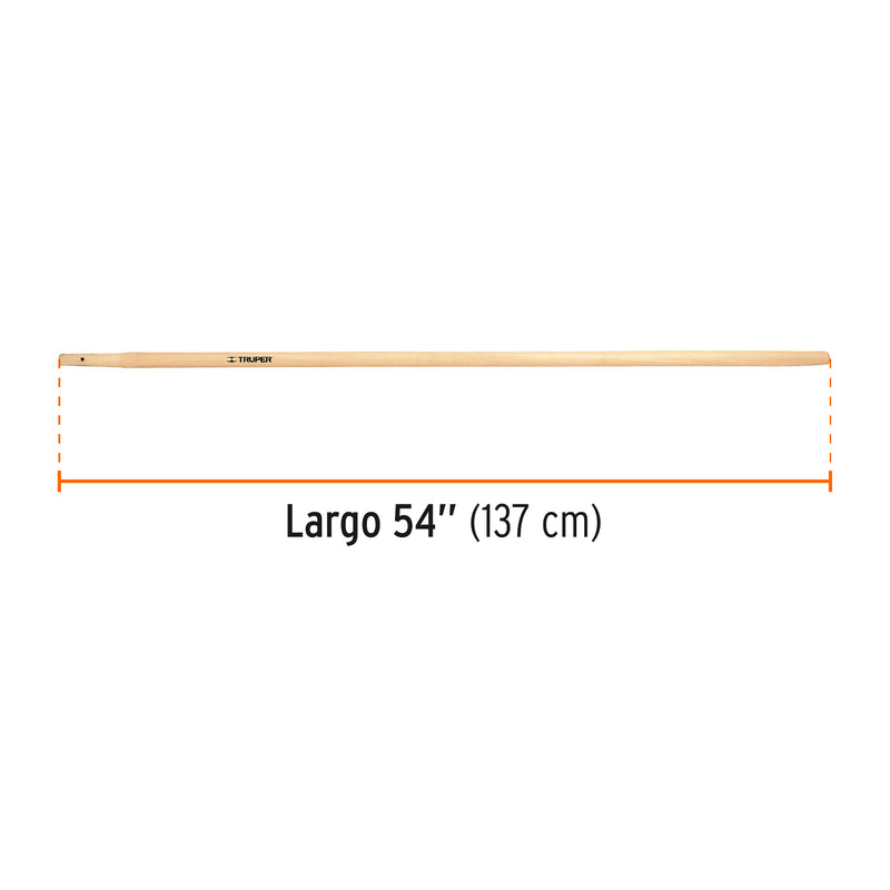 Mango de repuesto largo, para escoba de jardín, 54"
