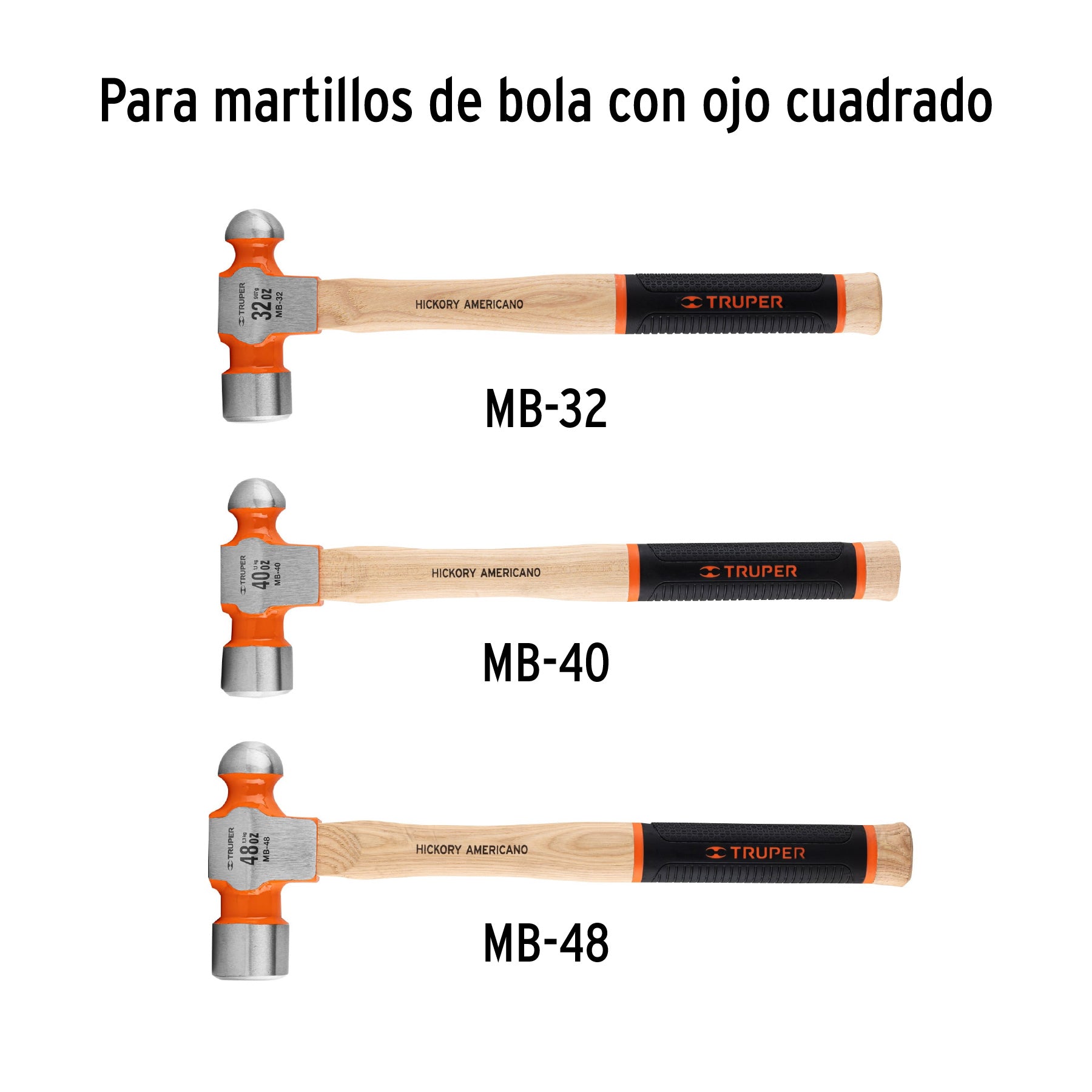 Mango cuadrado de repuesto para MB-40/48