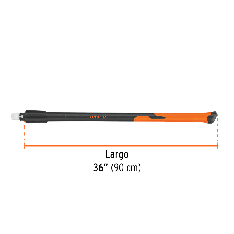 Mango de fibra d/vidrio para marros de 6 a 16 lb, 36',Truper