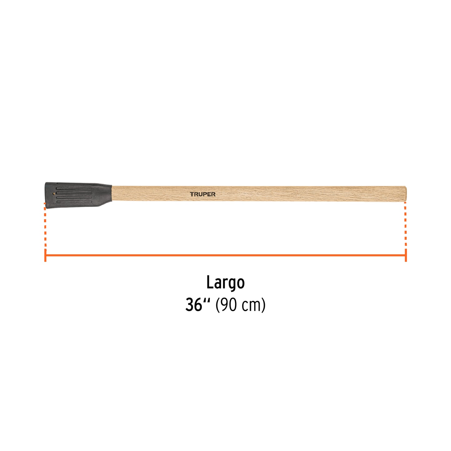 Mango madera de 36' para hachas media y entera labor, Truper