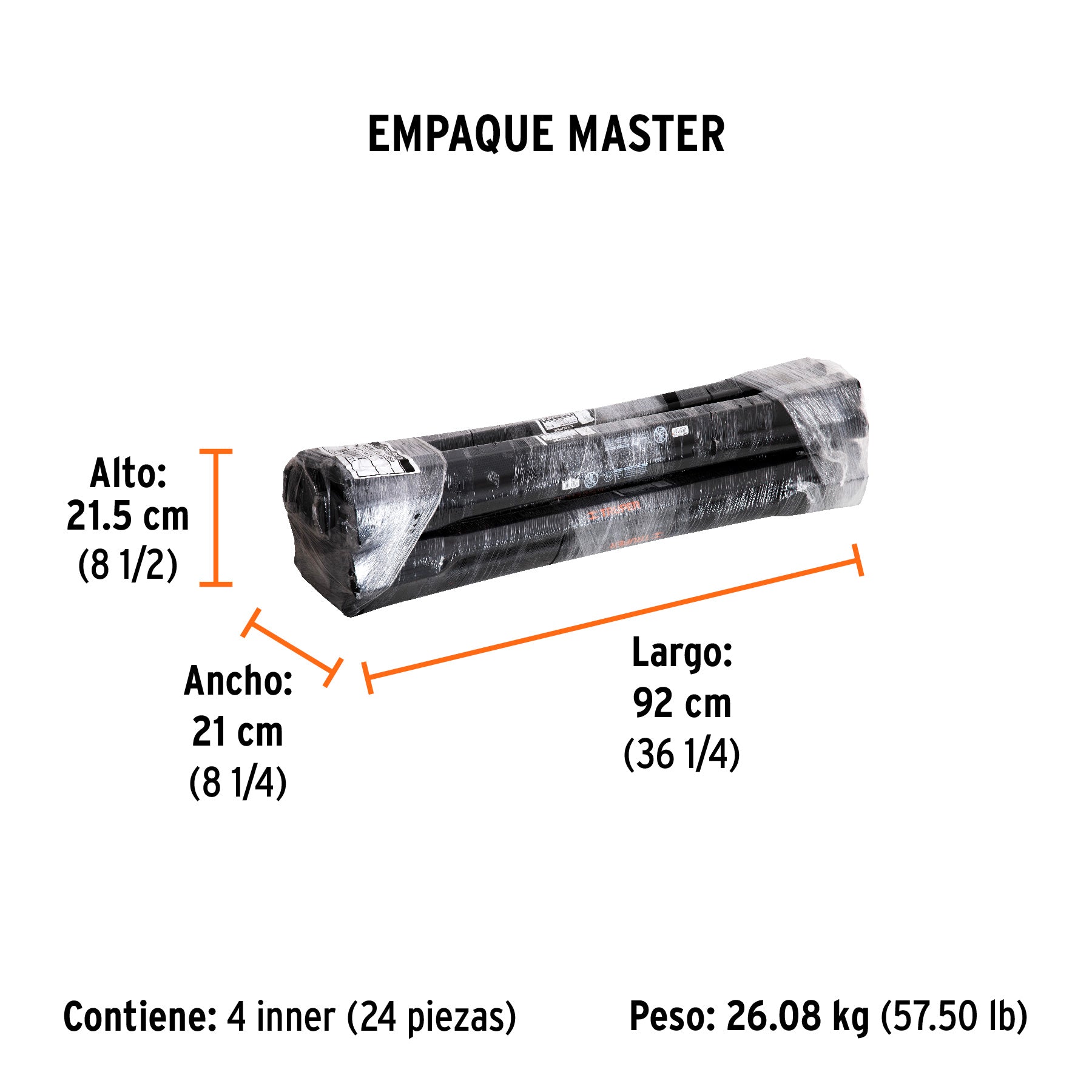Mango de repuesto para hacha media labor y labor entera, 36"